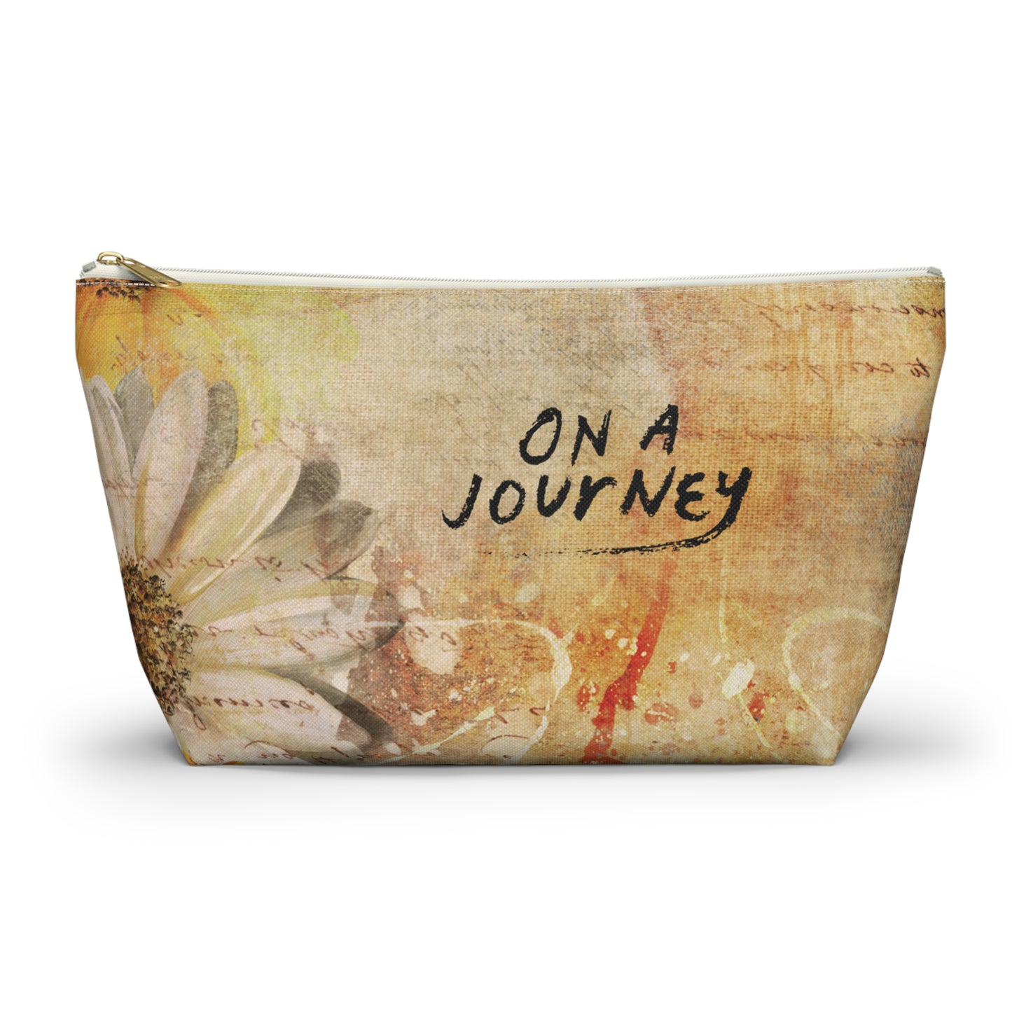 On a Journey Accessory Pouch w T-bottom