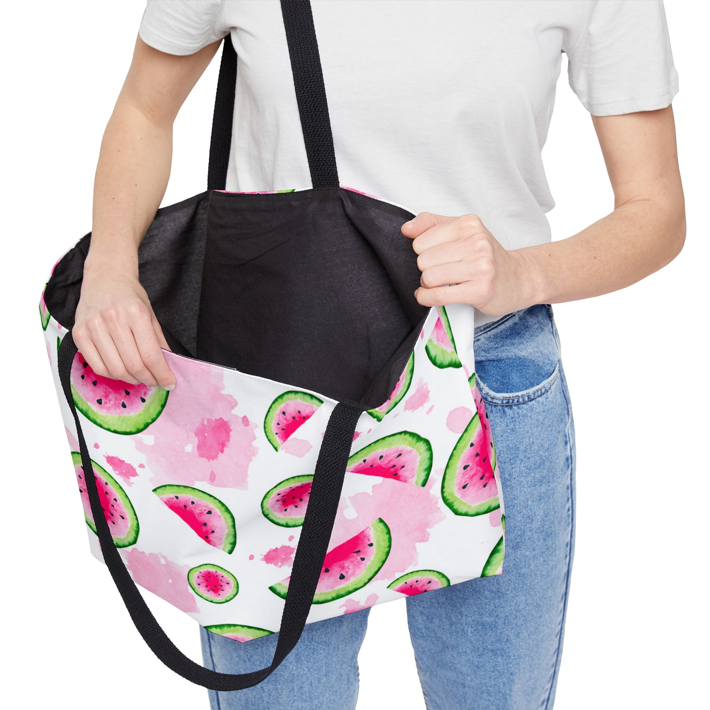 Watermelon Splash Weekender Tote Bag