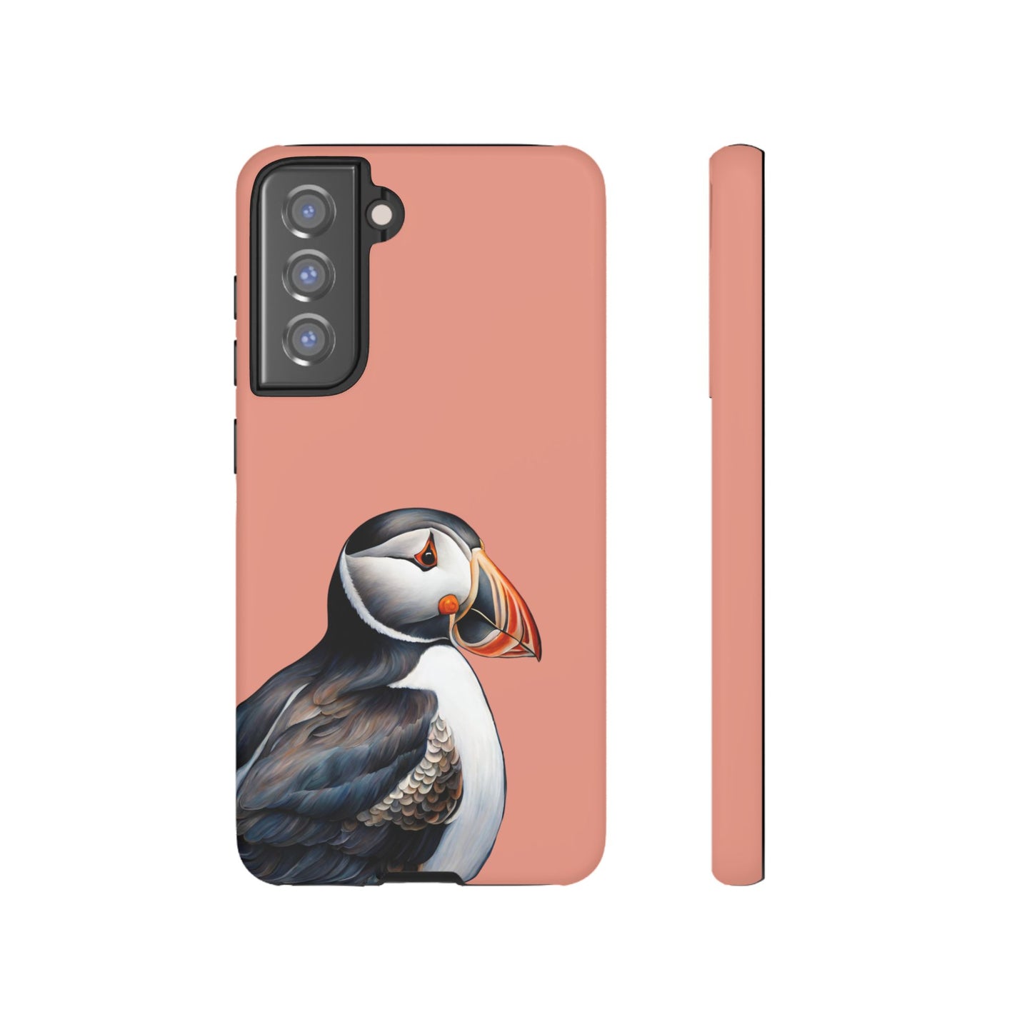 Puffin Wildlife iPhone Samsung Galaxy Google Pixel Tough Cases