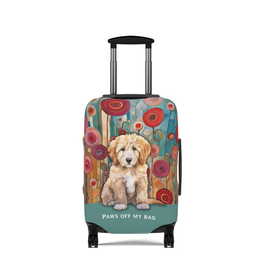 Goldendoodle Paws Off My Bag Luggage Cover