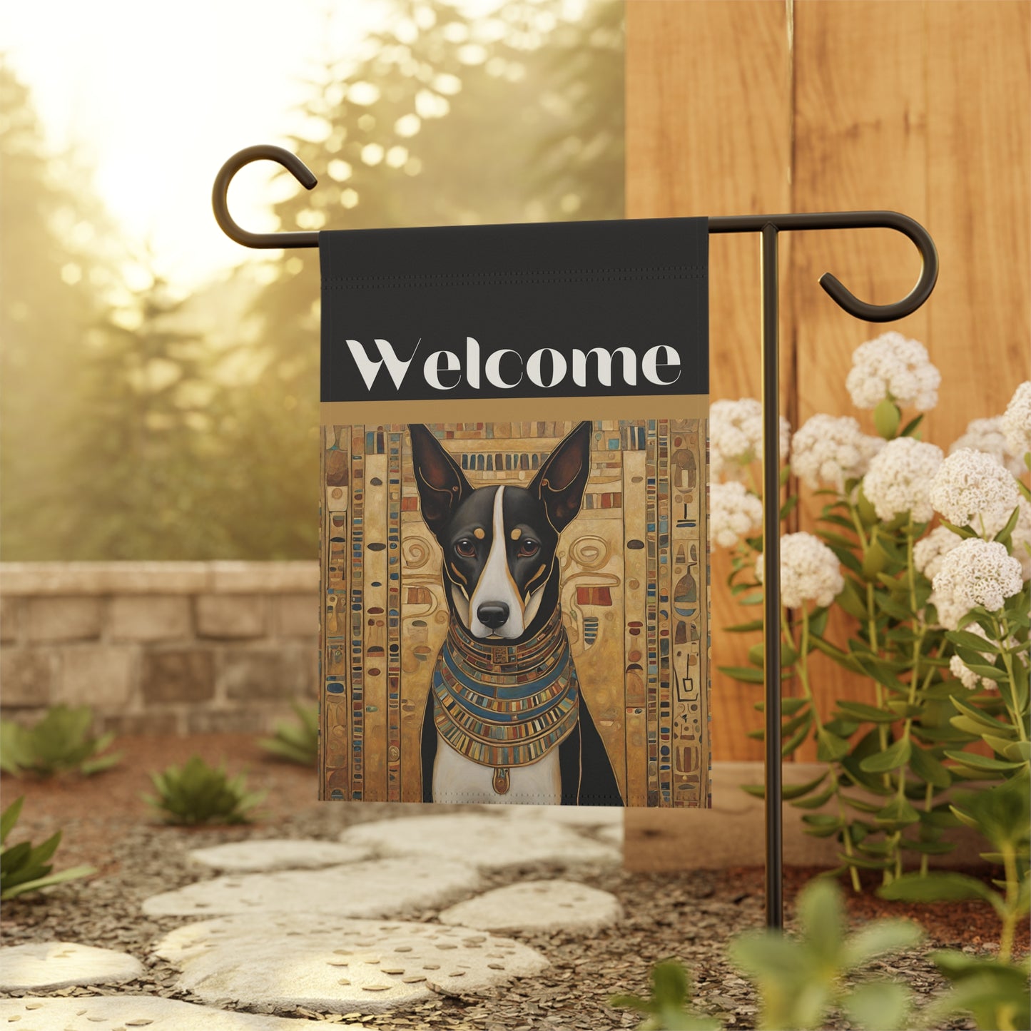 Ramses Welcome 2-Sided Garden & House Flag/Banner