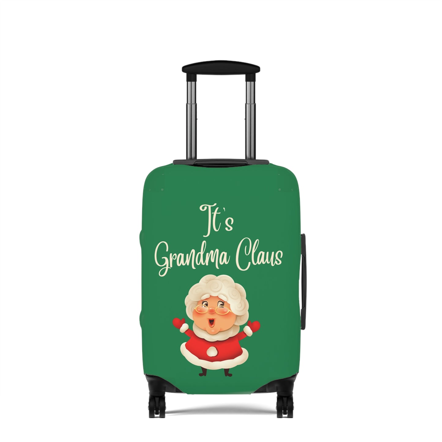 It's Grandma Claus Christmas Luggage Cover