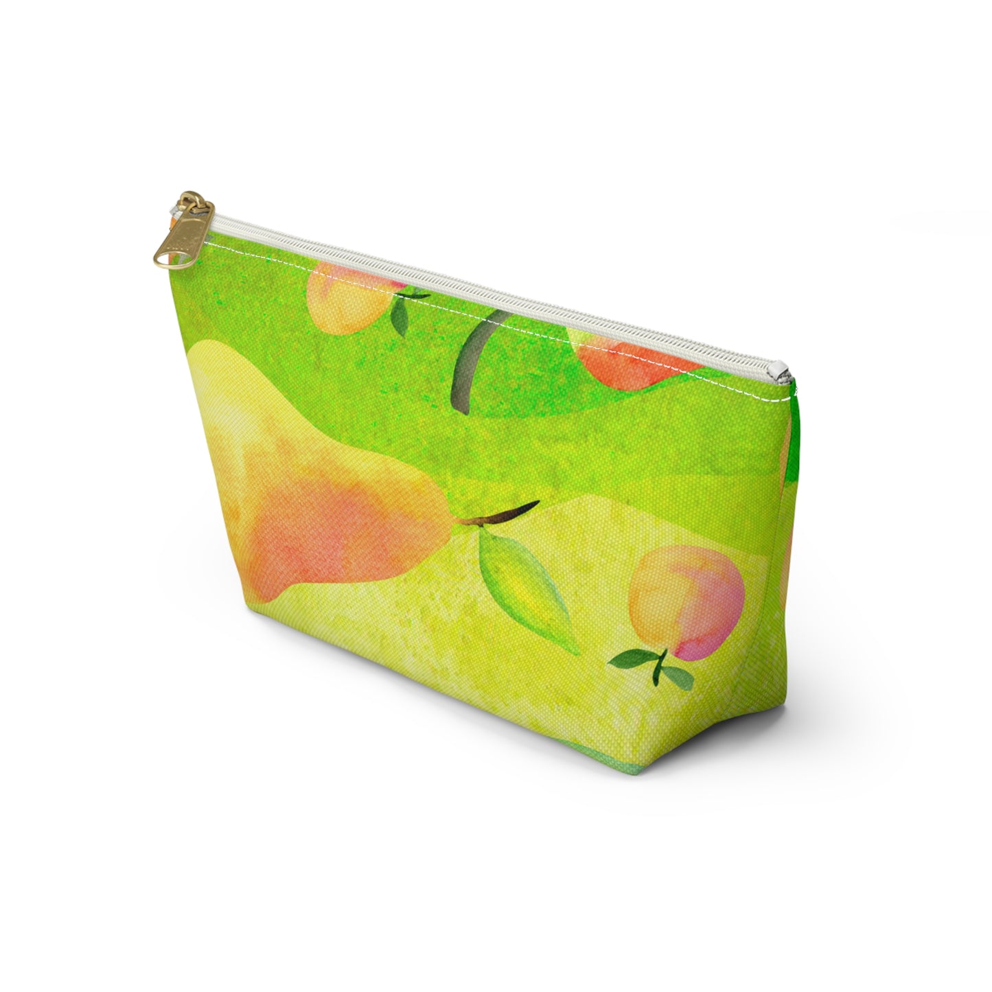 Pears & Apples Accessory Pouch w T-bottom