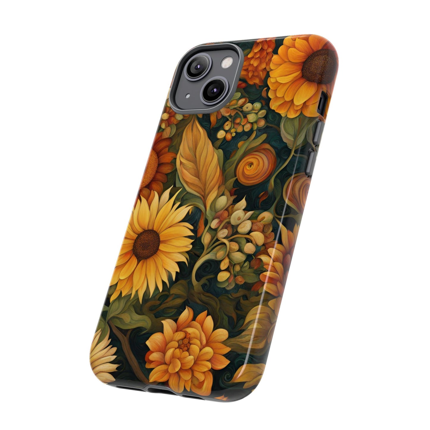 Autumn Flowers iPhone Samsung Galaxy Google Pixel Tough Cases