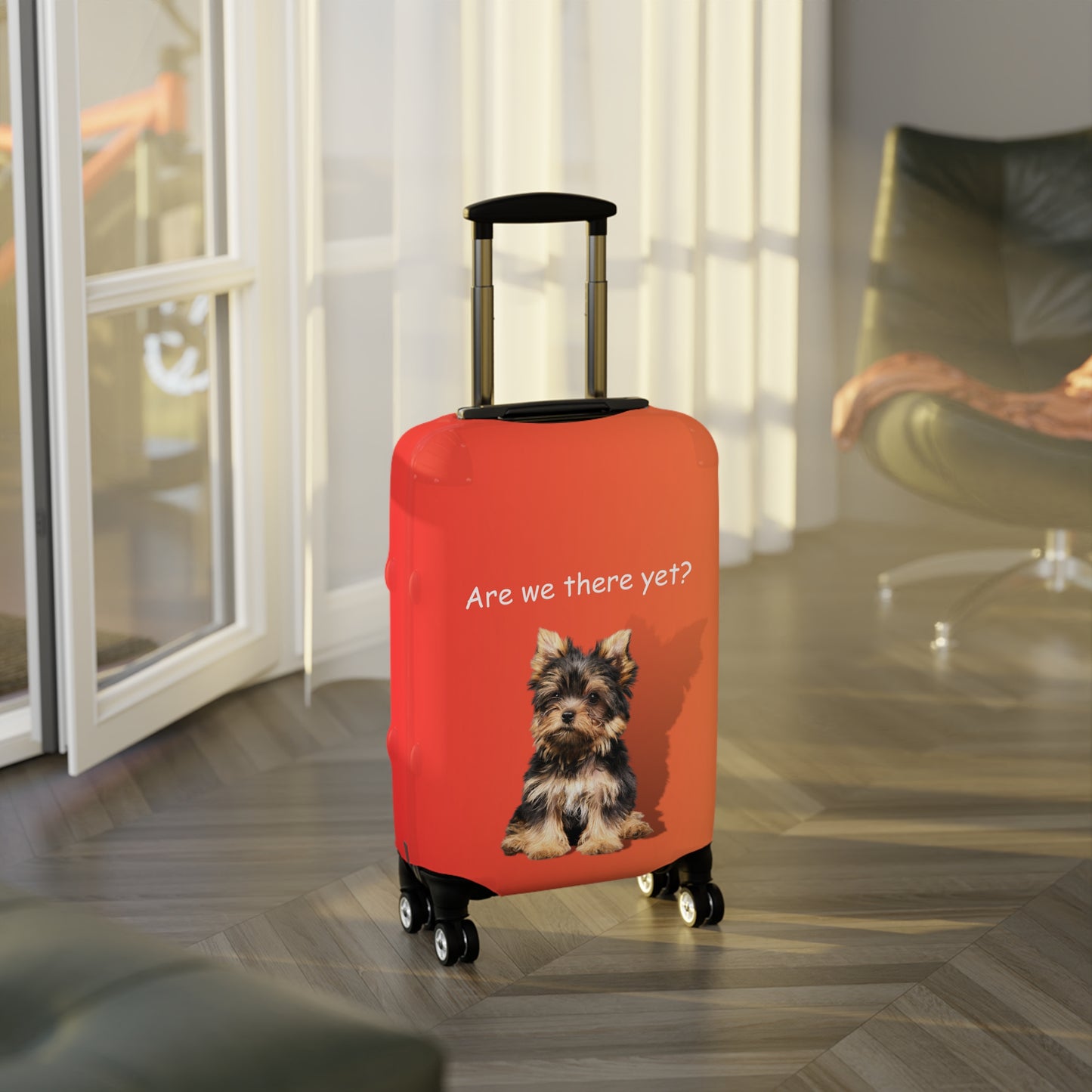 Yorkshire Terrier Are We There Yet? Luggage Cover