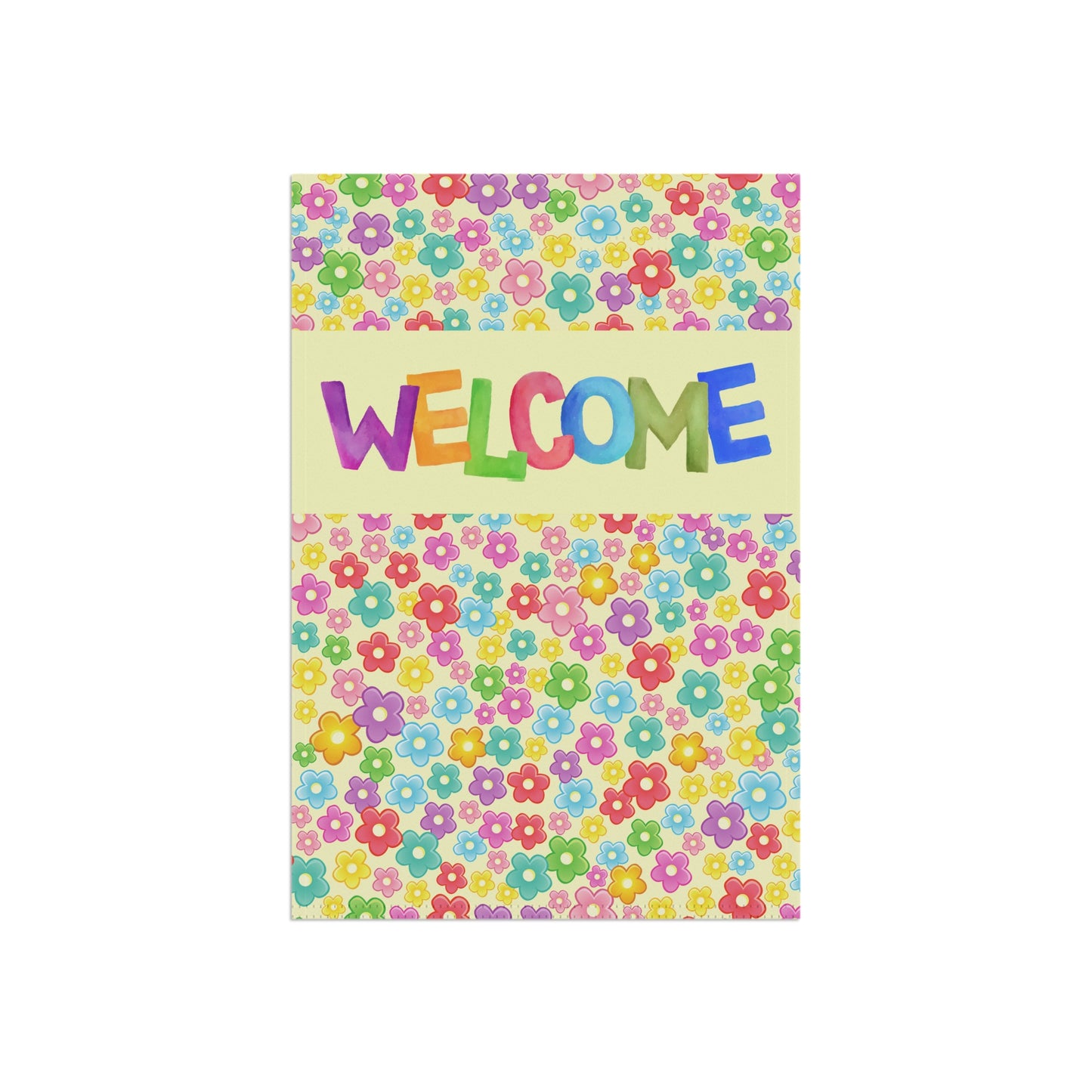 Spring Welcome 2-Sided Garden & House Banner