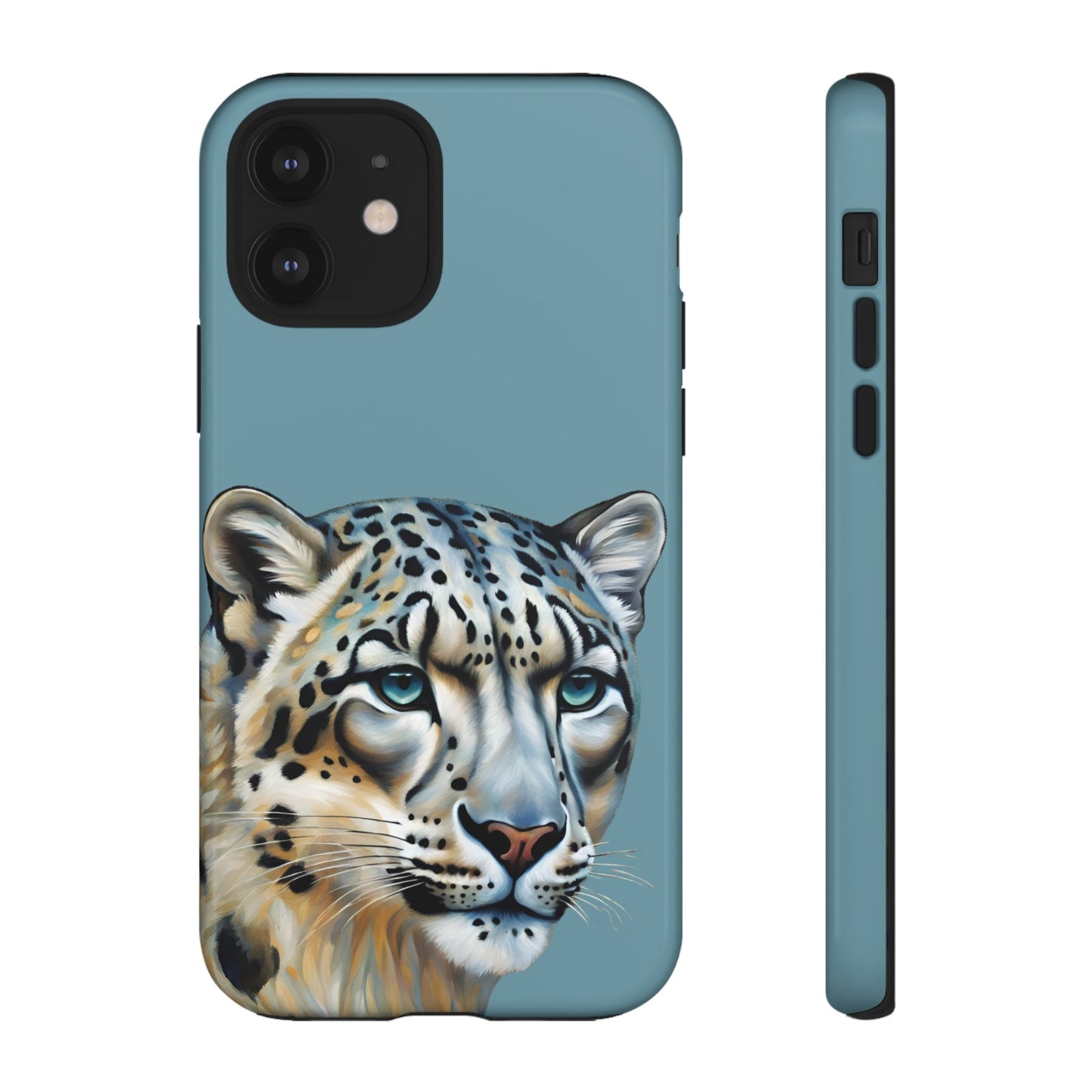 Snow Leopard iPhone Samsung Galaxy Google Pixel Tough Cases