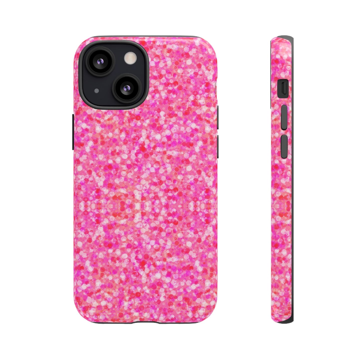 Poppin Pink iPhone Samsung Galaxy Google Pixel Tough Cases