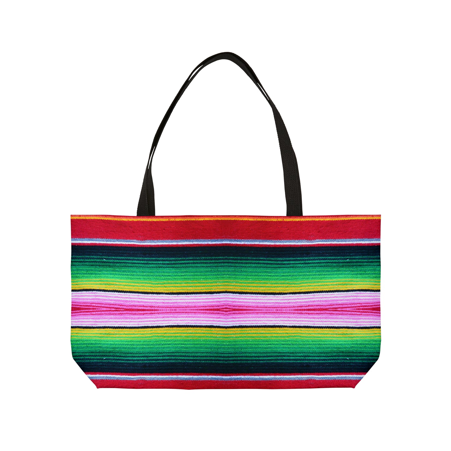 Guatemalan Poncho Weekender Tote Bag