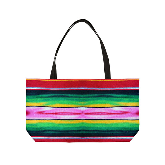 Guatemalan Poncho Weekender Tote Bag