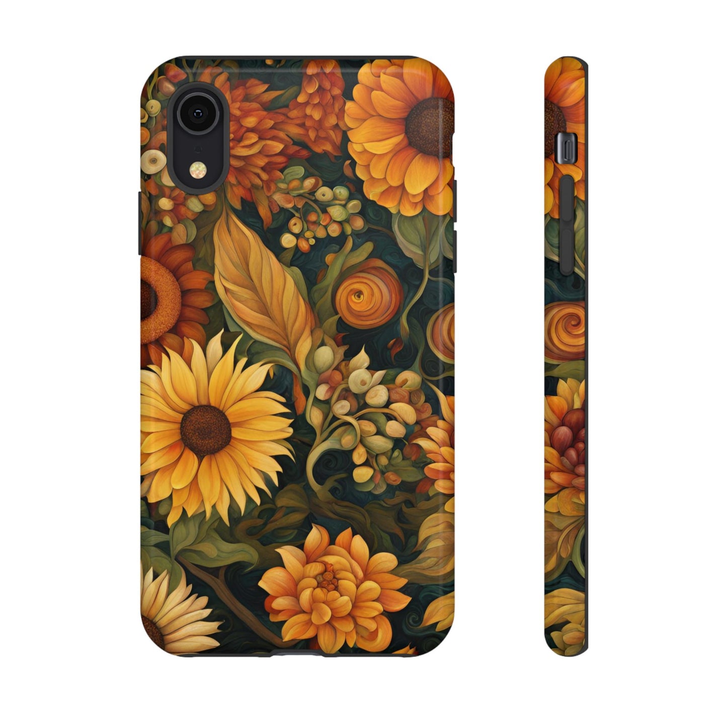 Autumn Flowers iPhone Samsung Galaxy Google Pixel Tough Cases