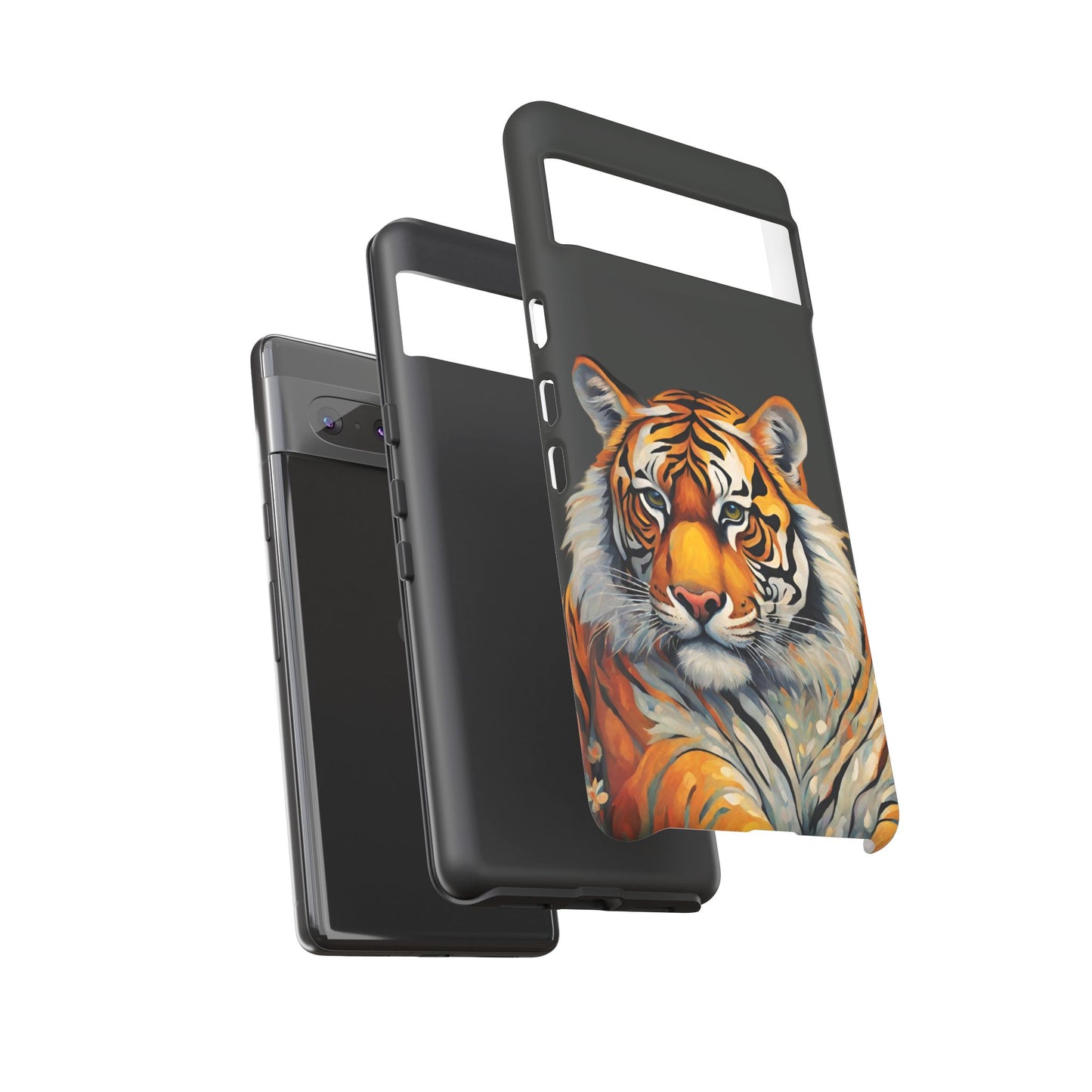 Tiger Wildlife iPhone Samsung Galaxy Google Pixel Tough Cases