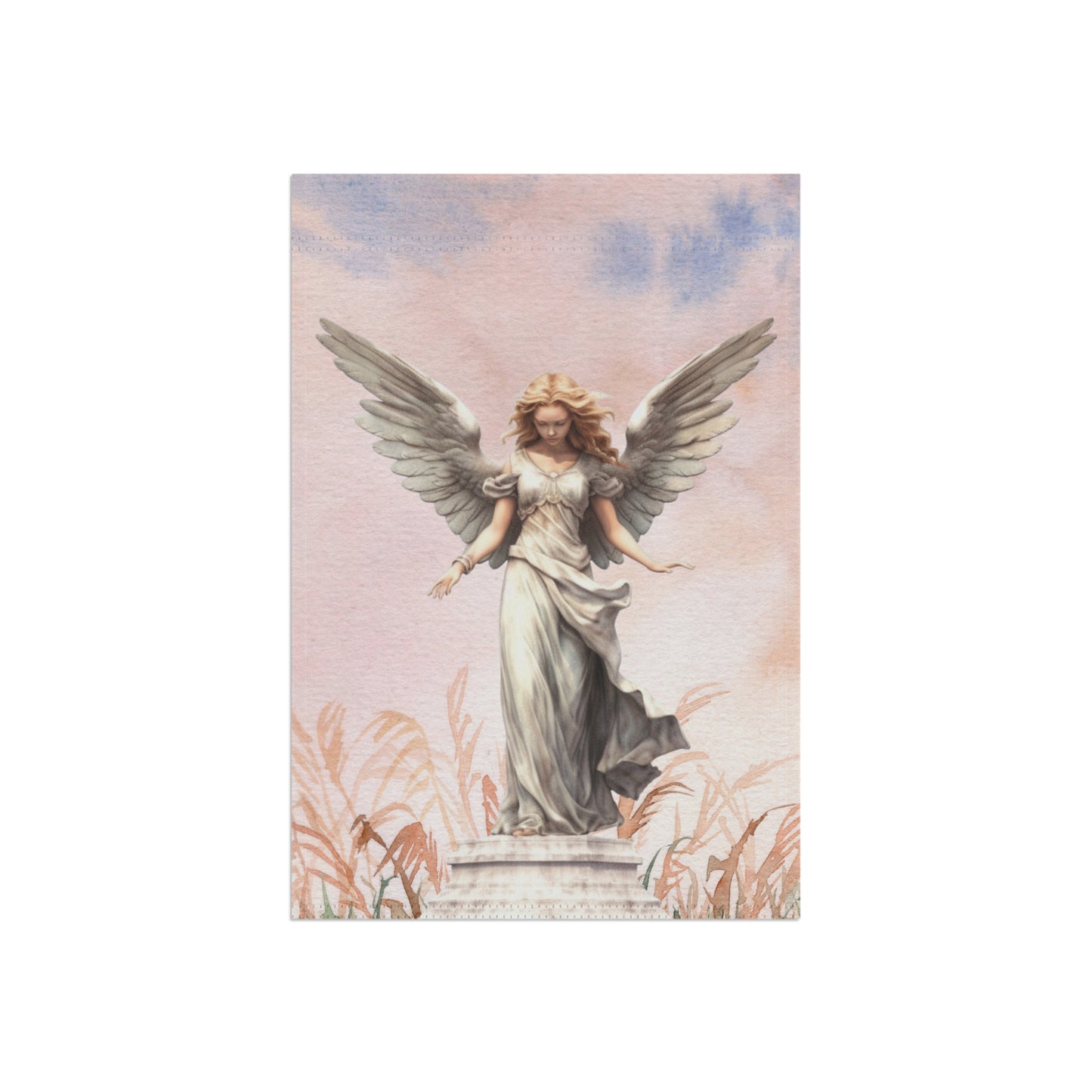 Angel in Field 2-Sided Garden & House Banner