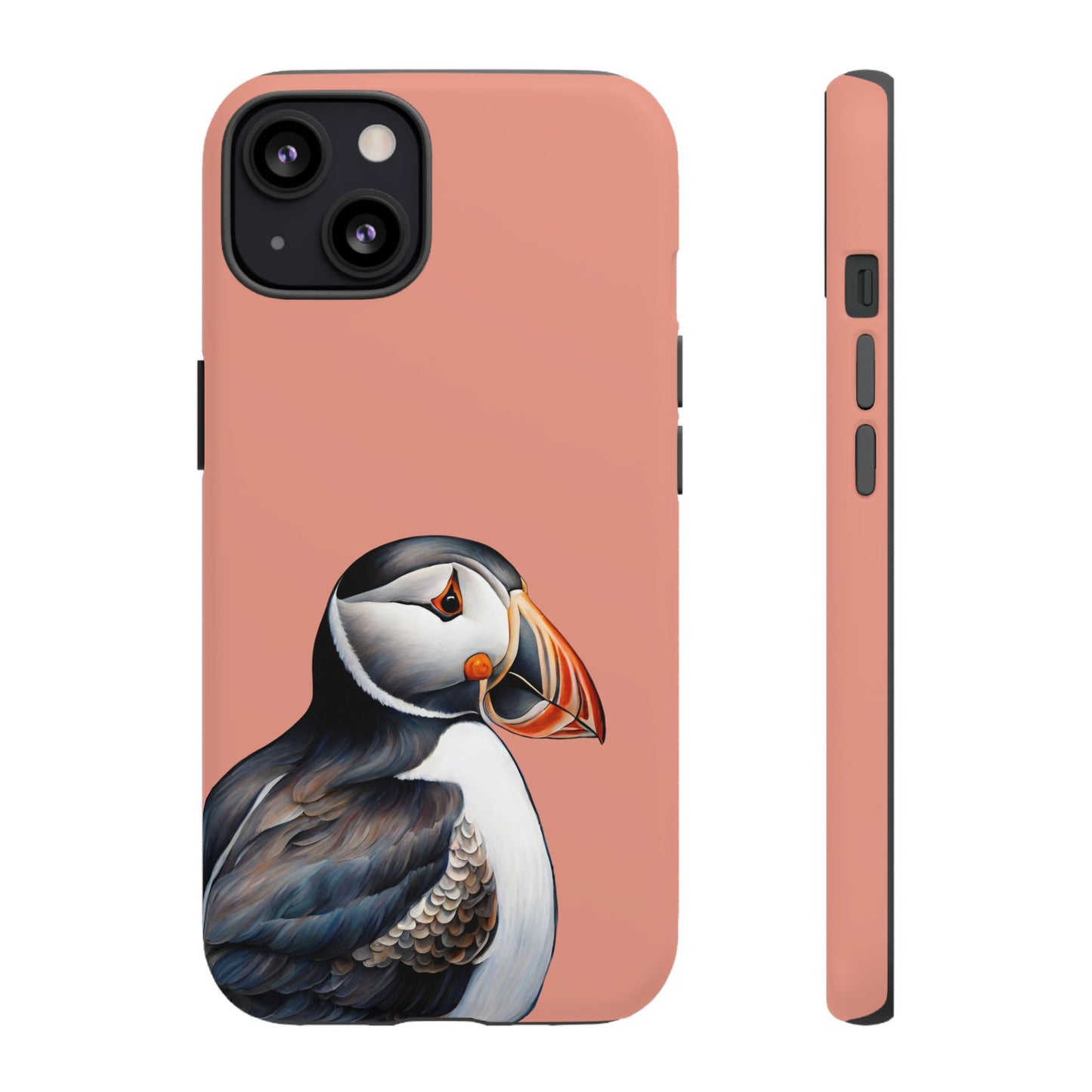 Puffin Wildlife iPhone Samsung Galaxy Google Pixel Tough Cases