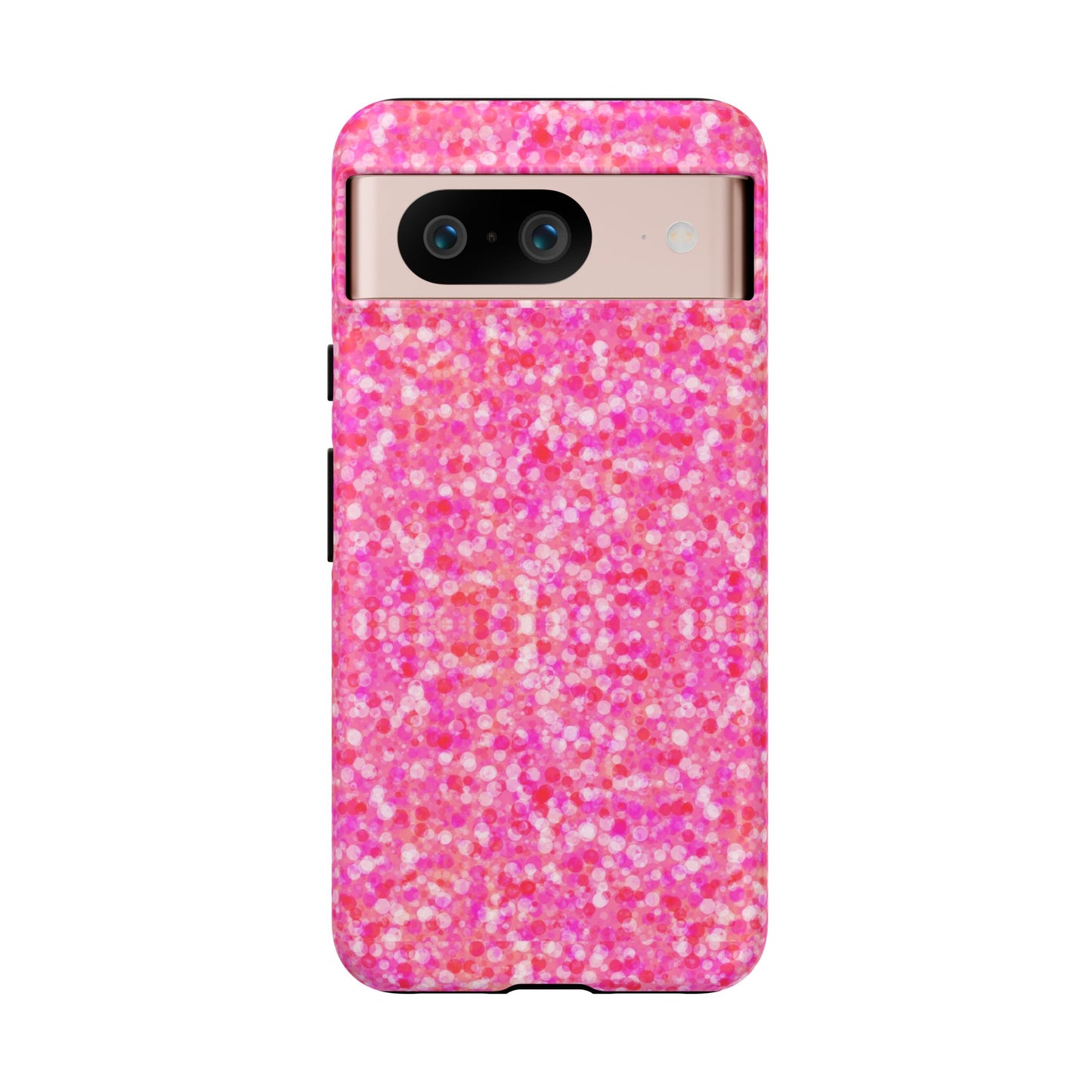 Poppin Pink iPhone Samsung Galaxy Google Pixel Tough Cases