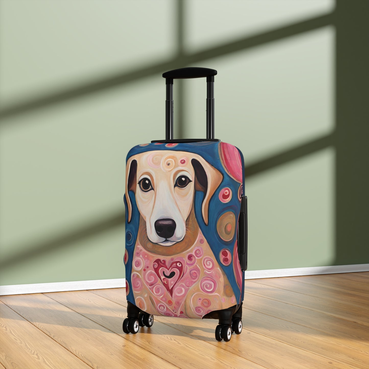 Love to Travel Luggage Cover ONLY