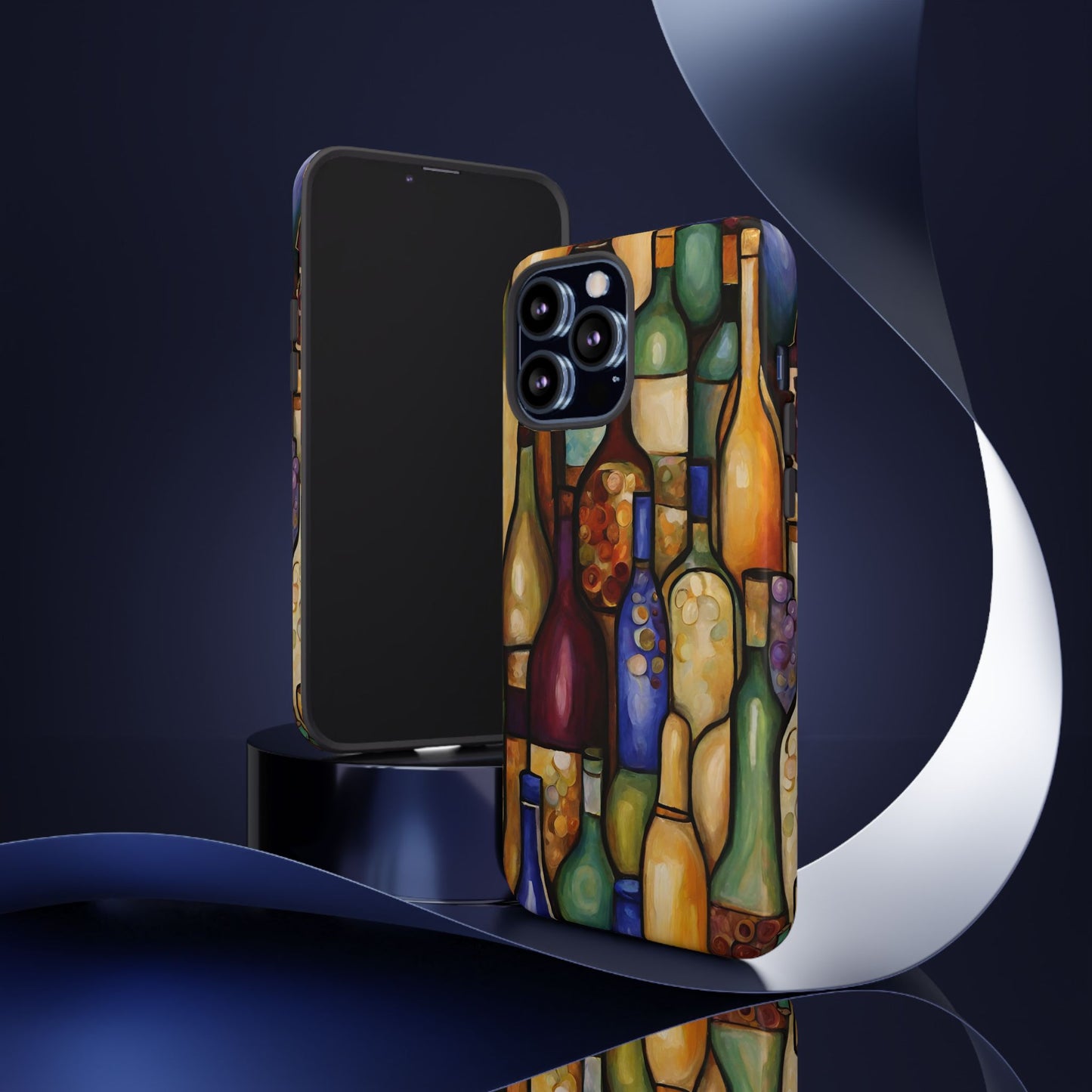 Vino Abstract iPhone Samsung Galaxy Google Pixel Tough Cases