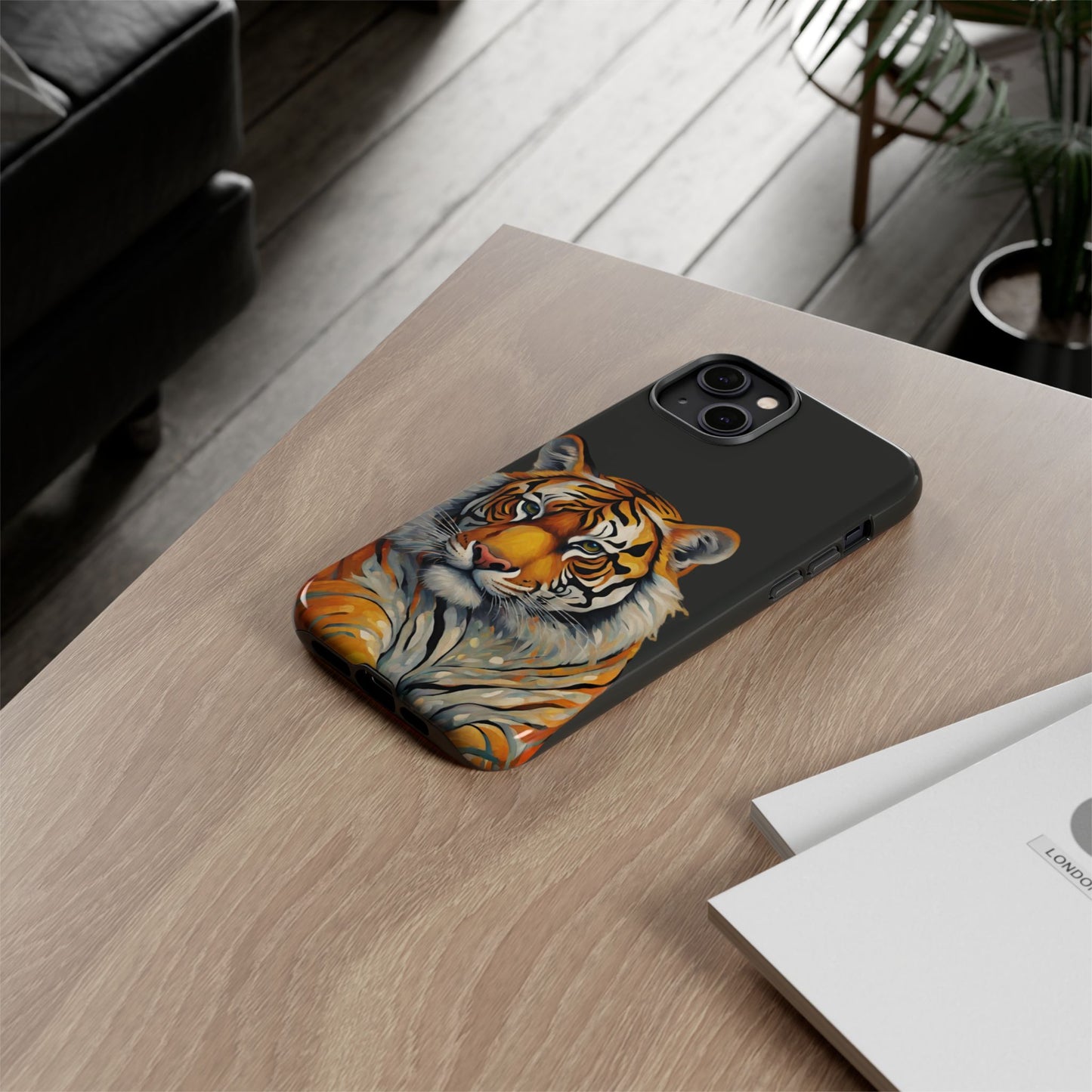 Tiger Wildlife iPhone Samsung Galaxy Google Pixel Tough Cases