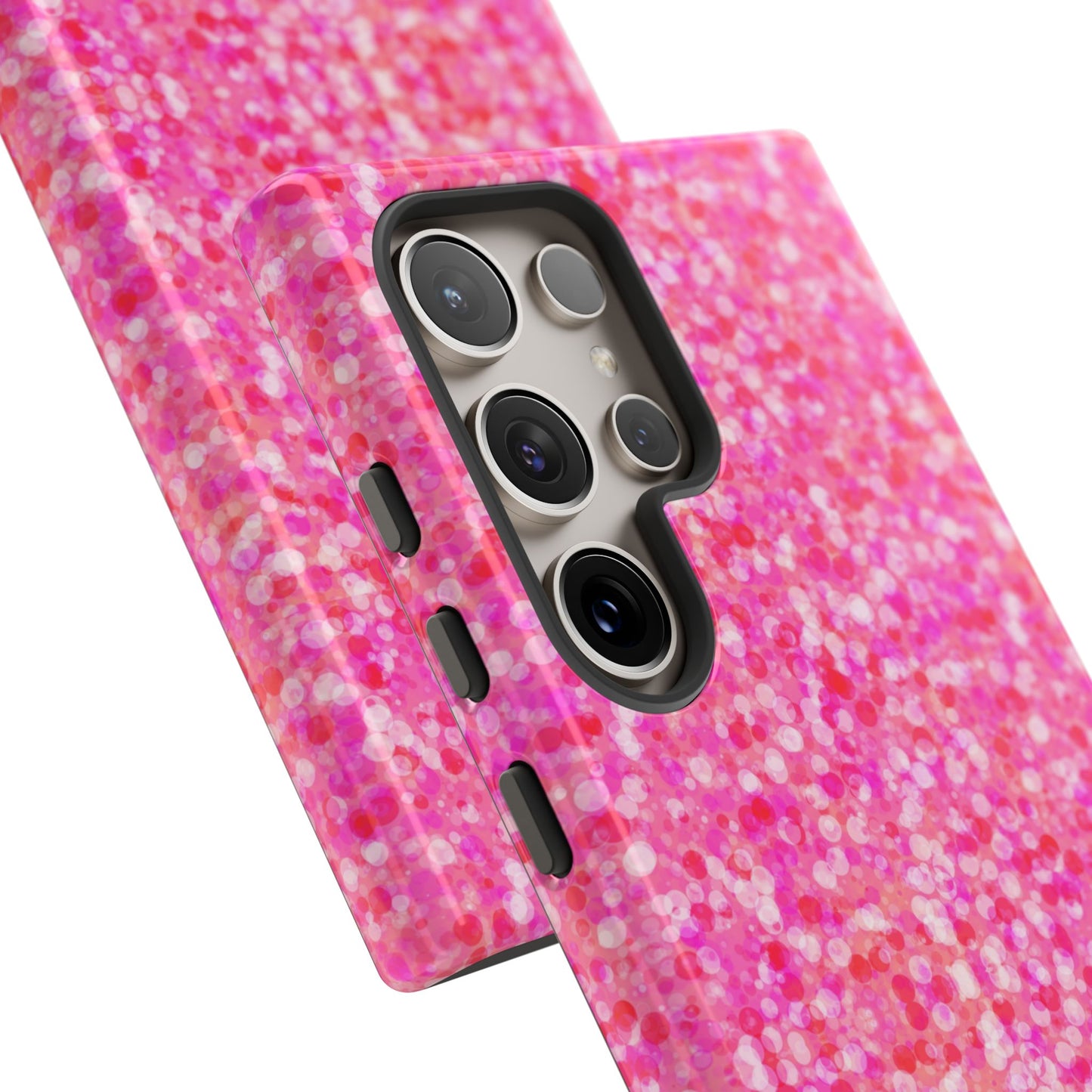 Poppin Pink iPhone Samsung Galaxy Google Pixel Tough Cases