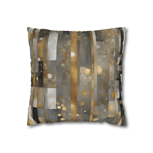 Chesterfield Abstract Square Poly Canvas Pillowcase