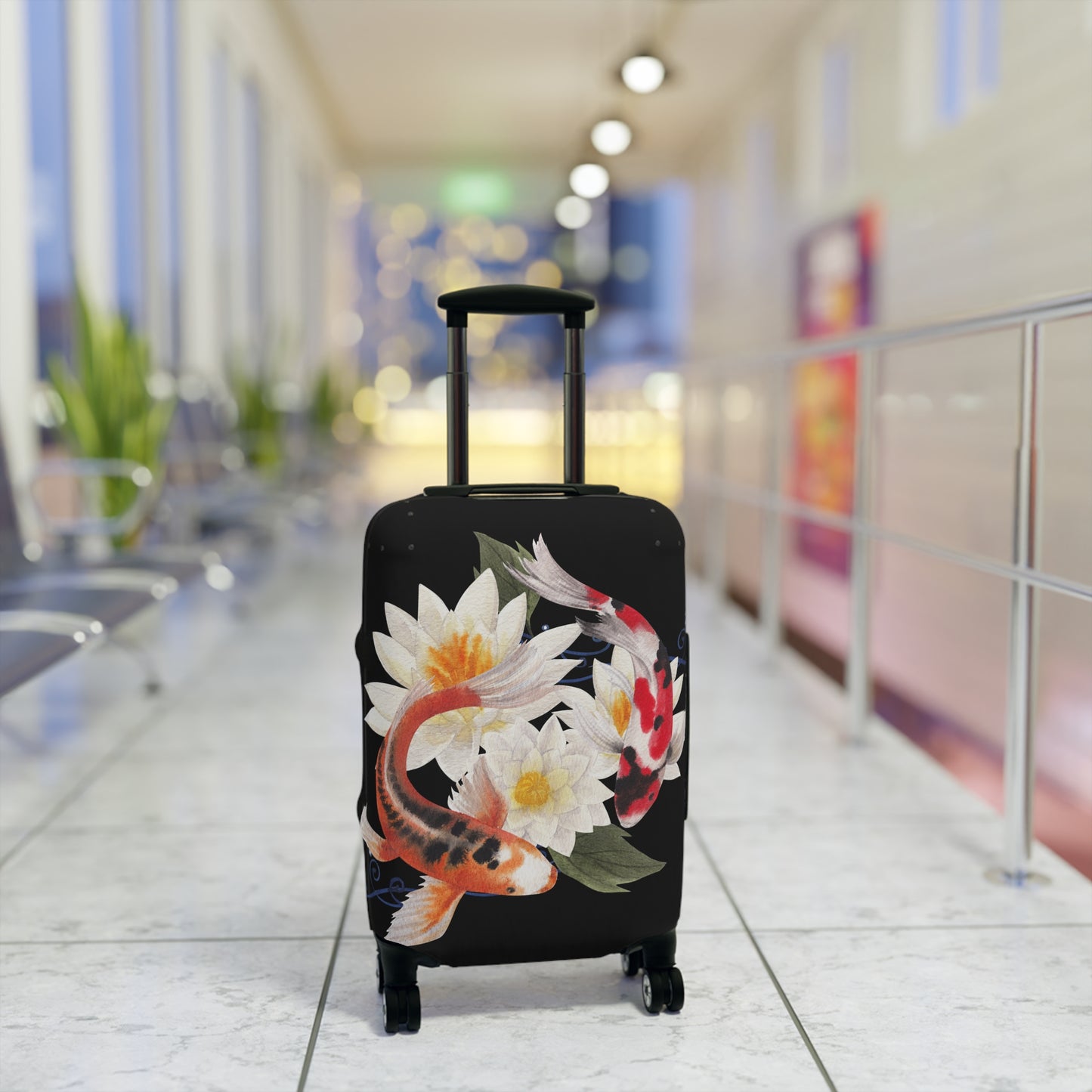 Koi Fish Duo Luggage Cover