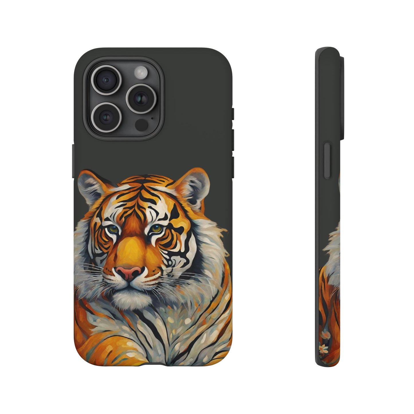 Tiger Wildlife iPhone Samsung Galaxy Google Pixel Tough Cases