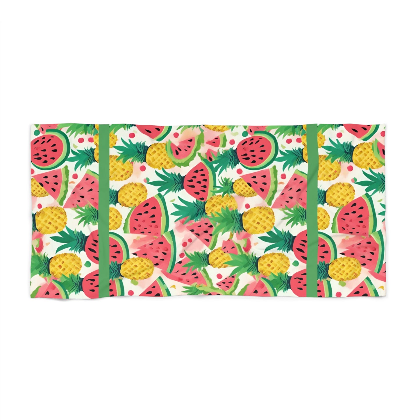 Pineapples & Watermelons Beach Towel