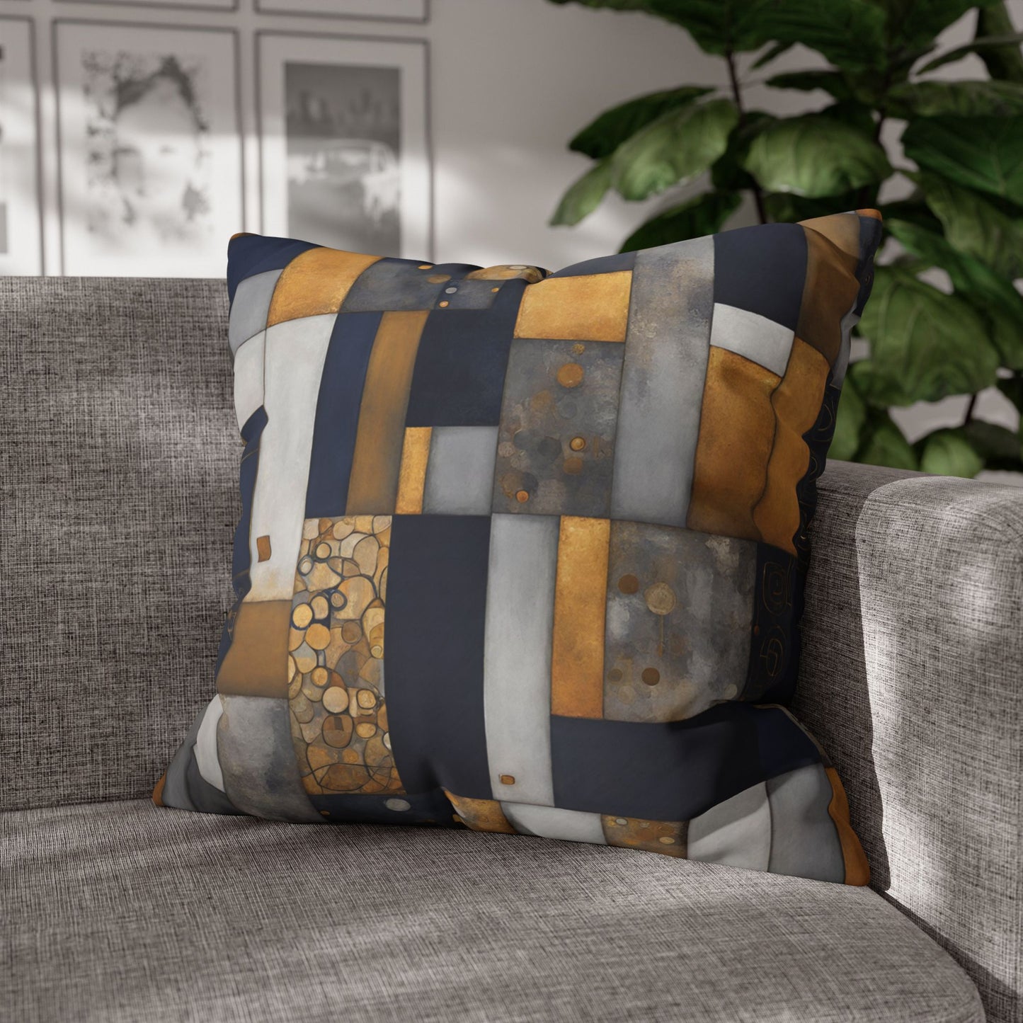 Gallantly Square Poly Canvas Pillowcase