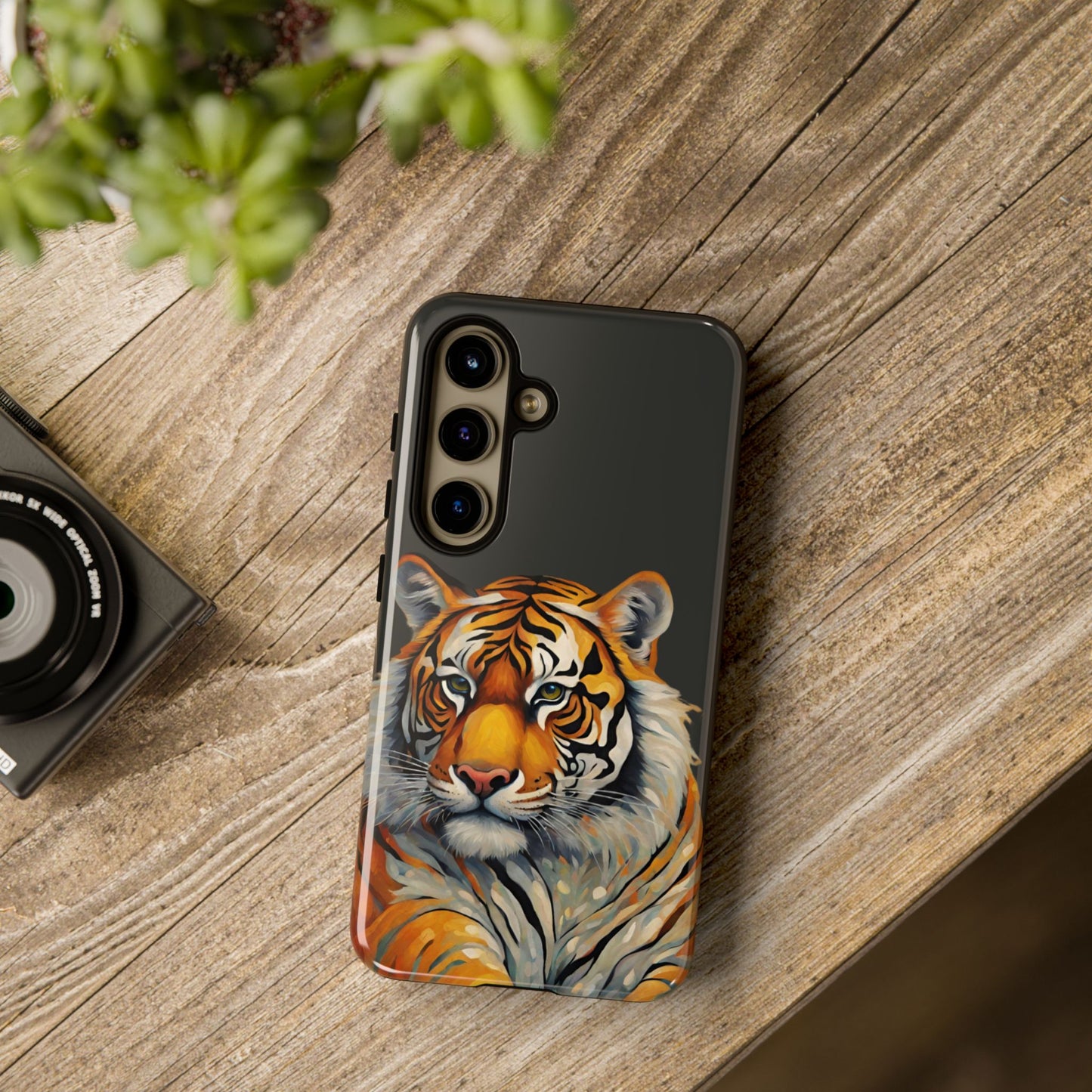 Tiger Wildlife iPhone Samsung Galaxy Google Pixel Tough Cases