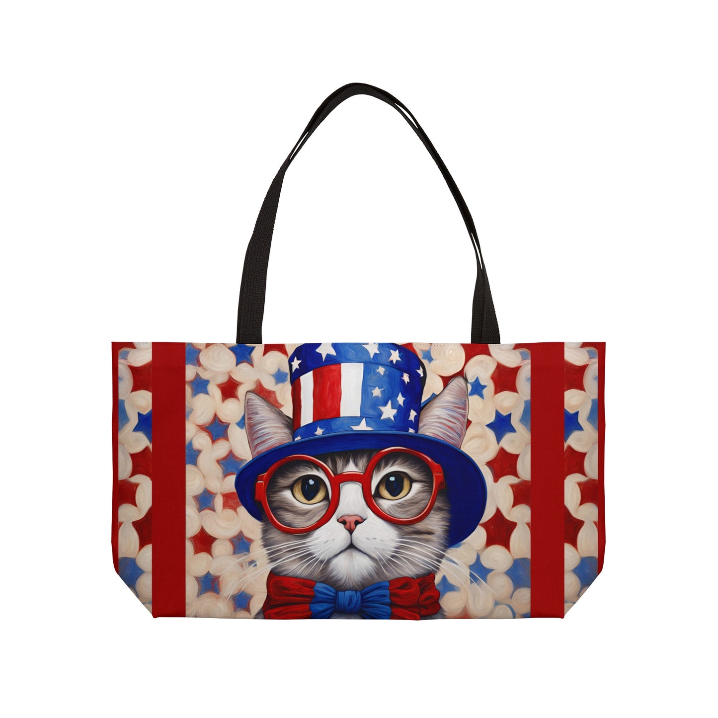 Liberty Cat Weekender Tote Bag