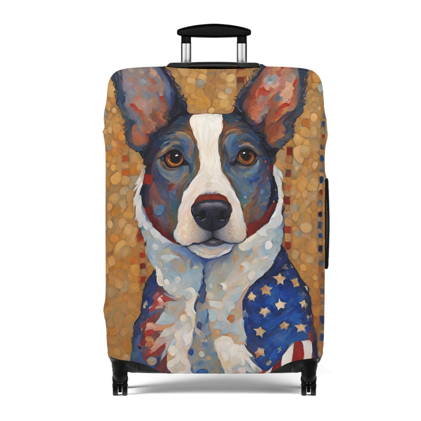 America Dog Luggage Cover