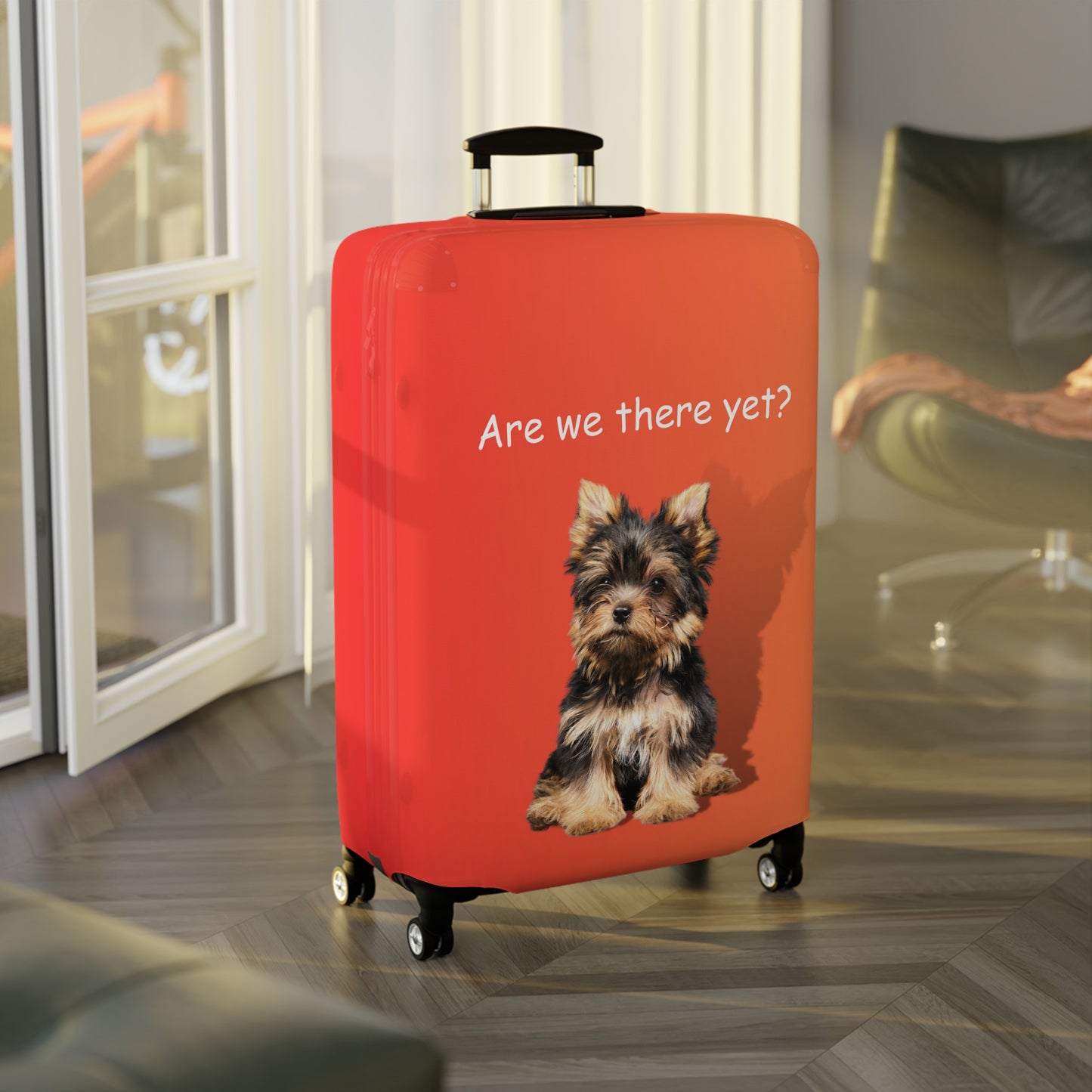 Yorkshire Terrier Are We There Yet? Luggage Cover