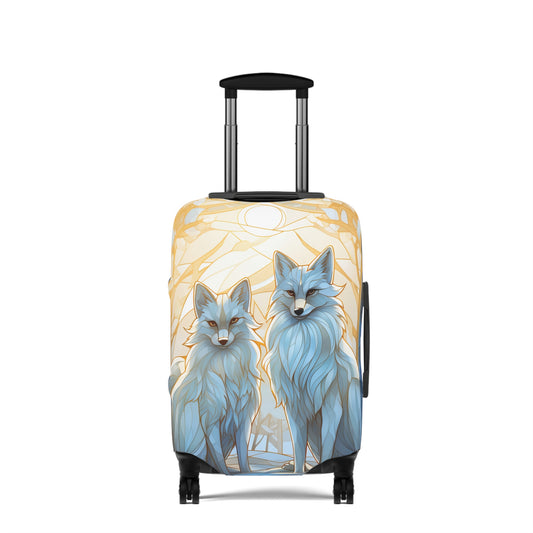 Snow Fox Duo Luggage Cover