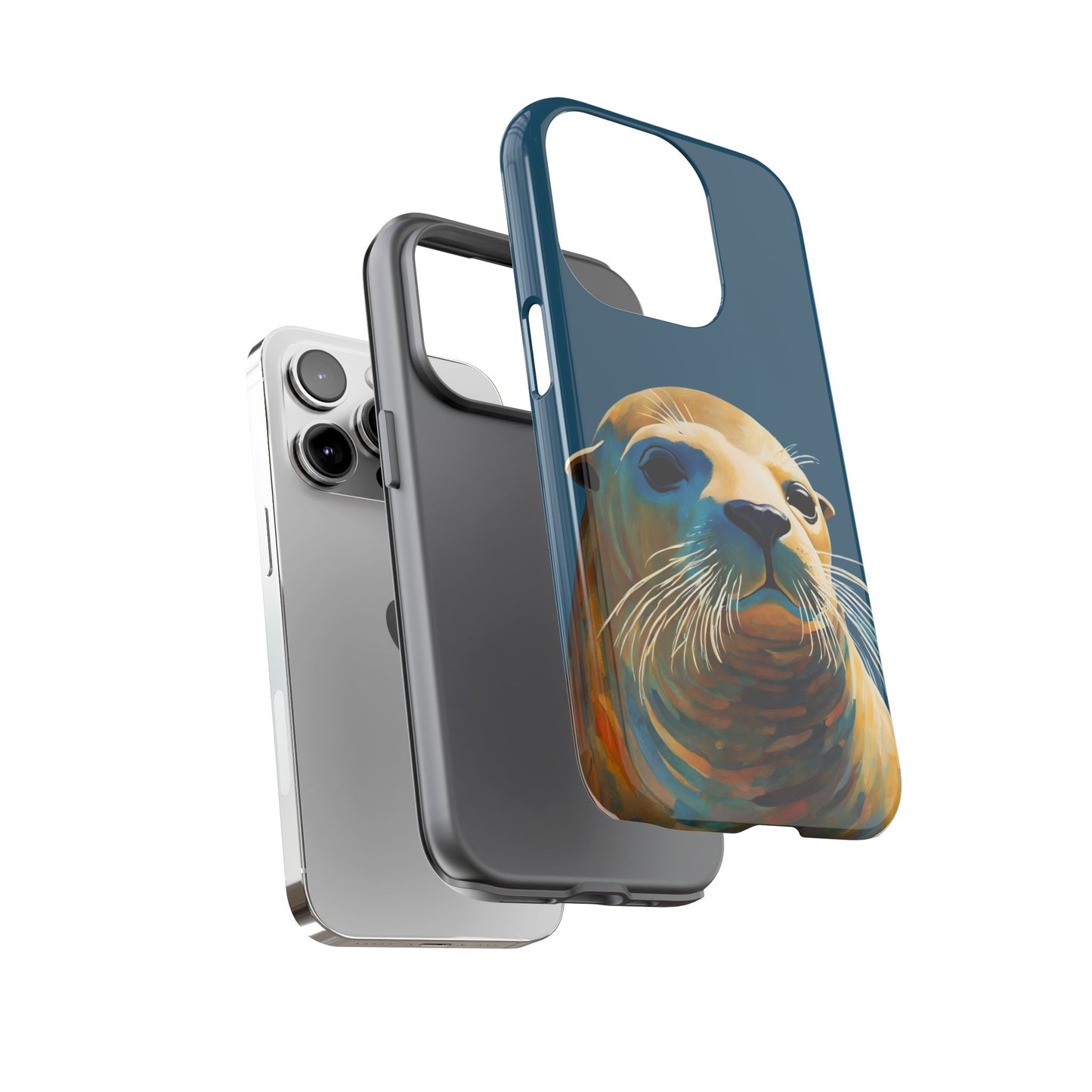 Sea Lion Wildlife iPhone Samsung Galaxy Google Pixel Tough Cases