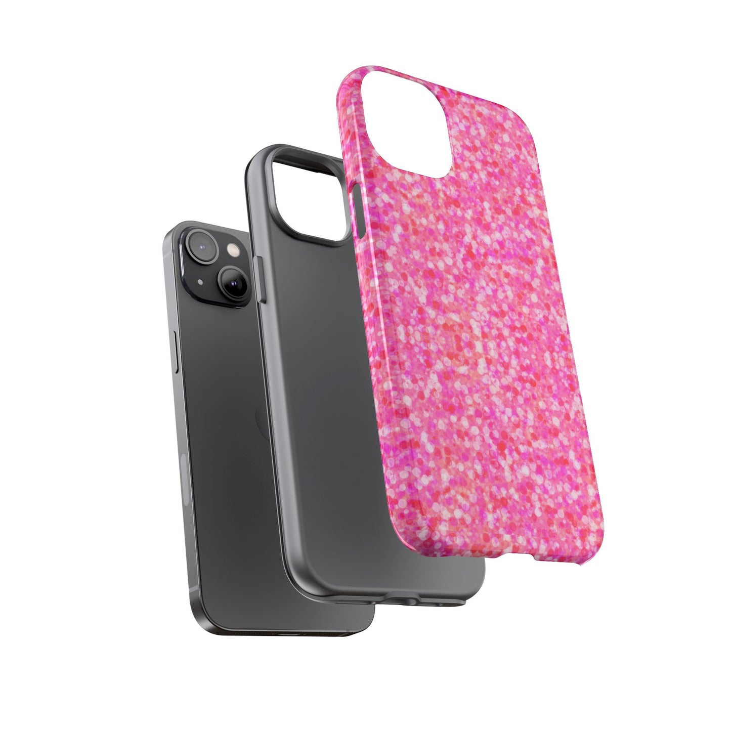 Poppin Pink iPhone Samsung Galaxy Google Pixel Tough Cases