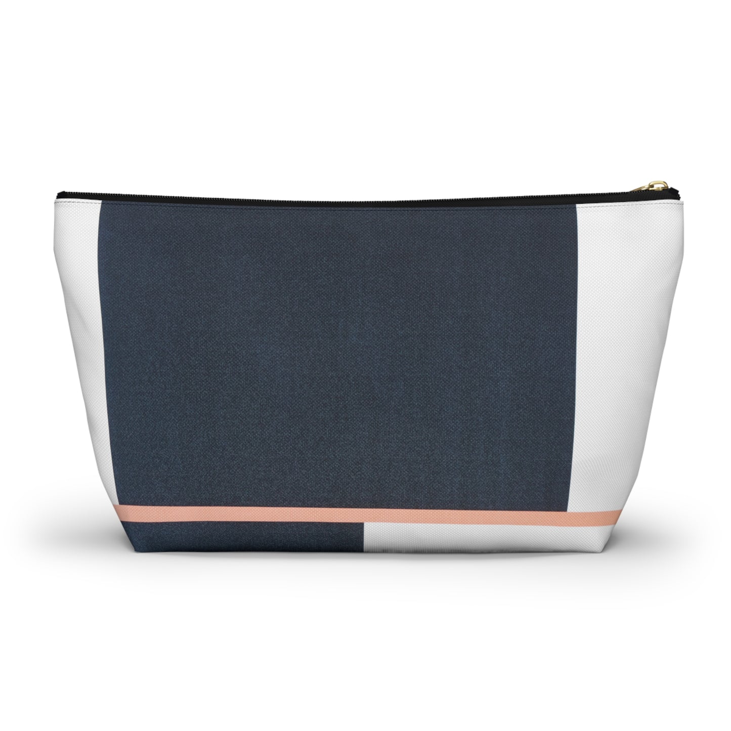 Modern Nautical Accessory Pouch w T-bottom