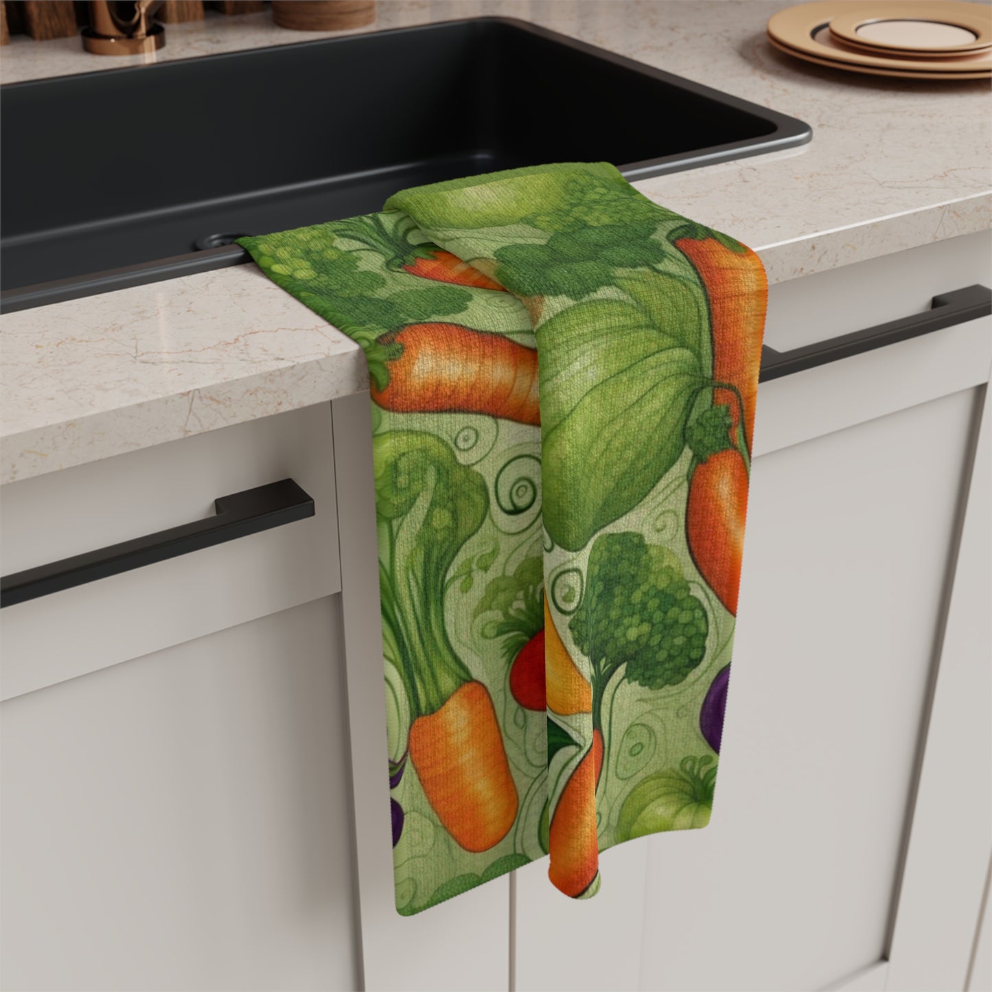 Move Over Kale Microfiber Tea Towel