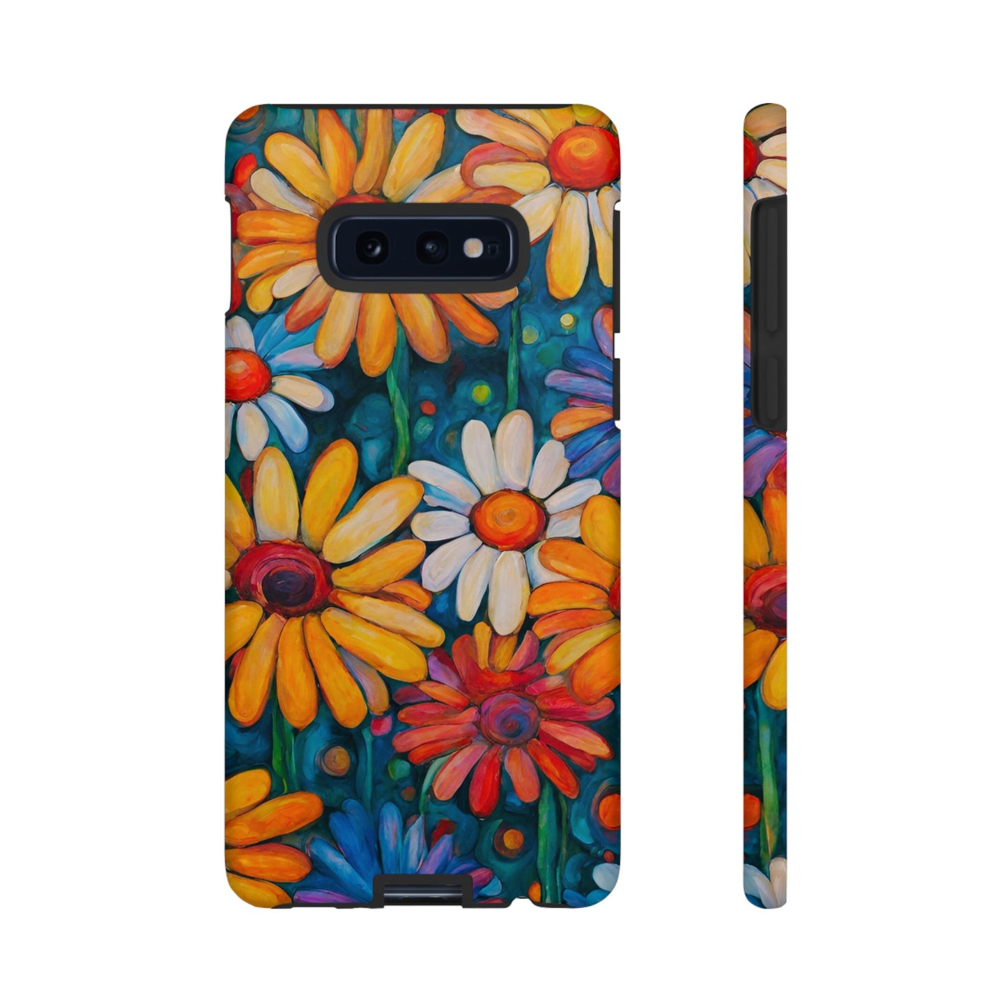 Crazy Daisies iPhone Samsung Galaxy Google Pixel Tough Cases