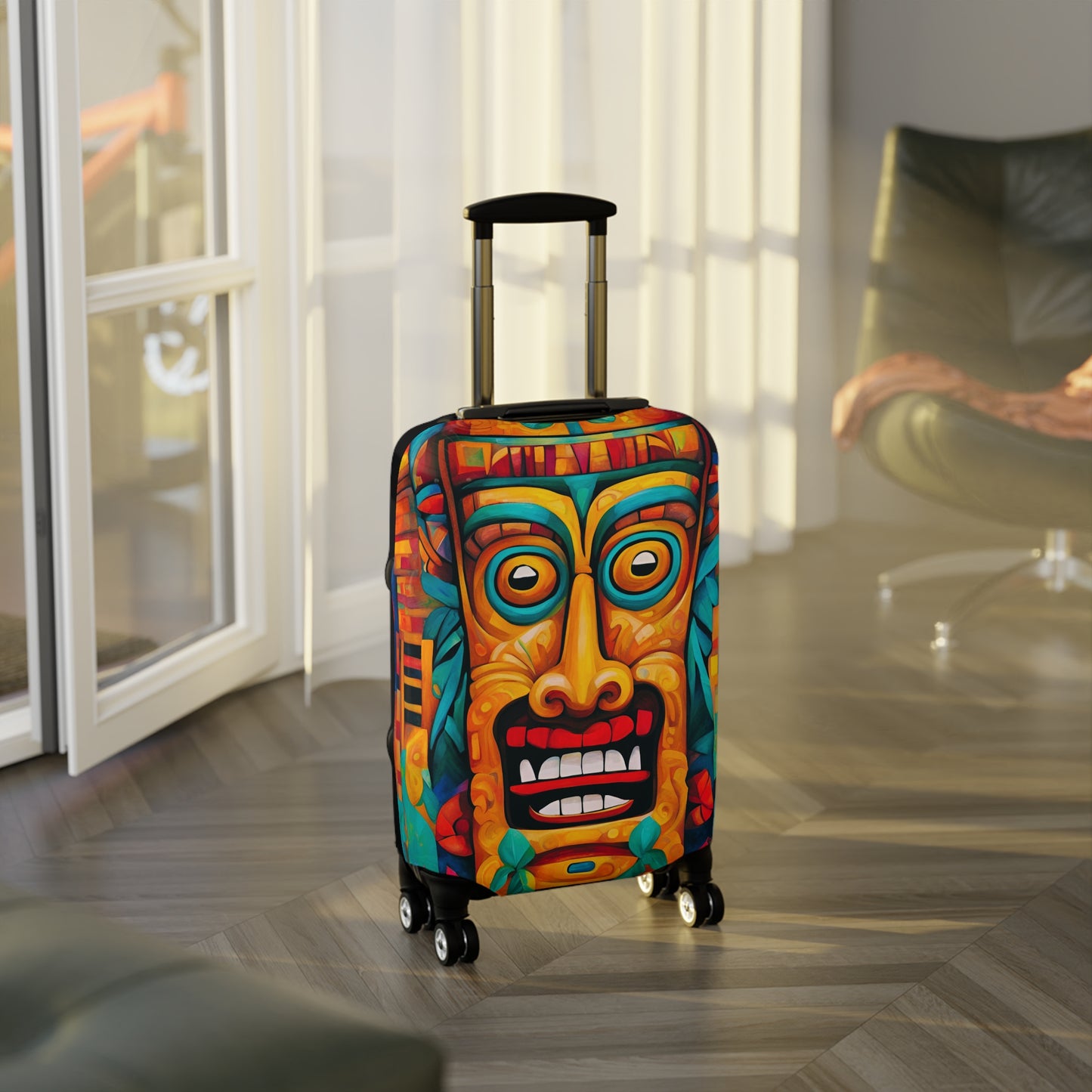 Crazy Tiki Luggage Cover ONLY