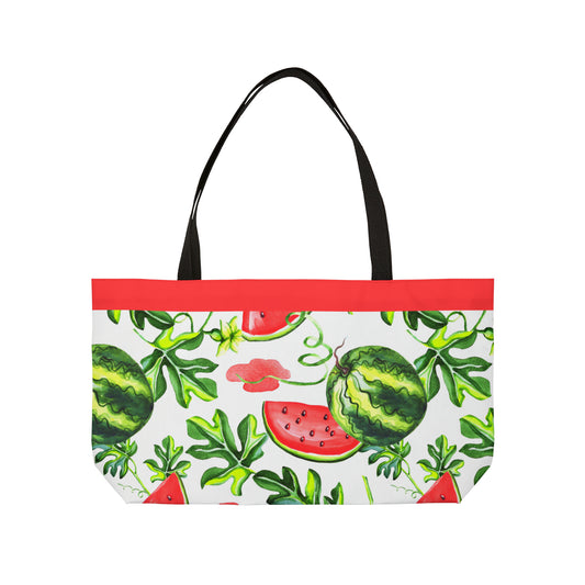 Watermelon Patch Weekender Tote Bag