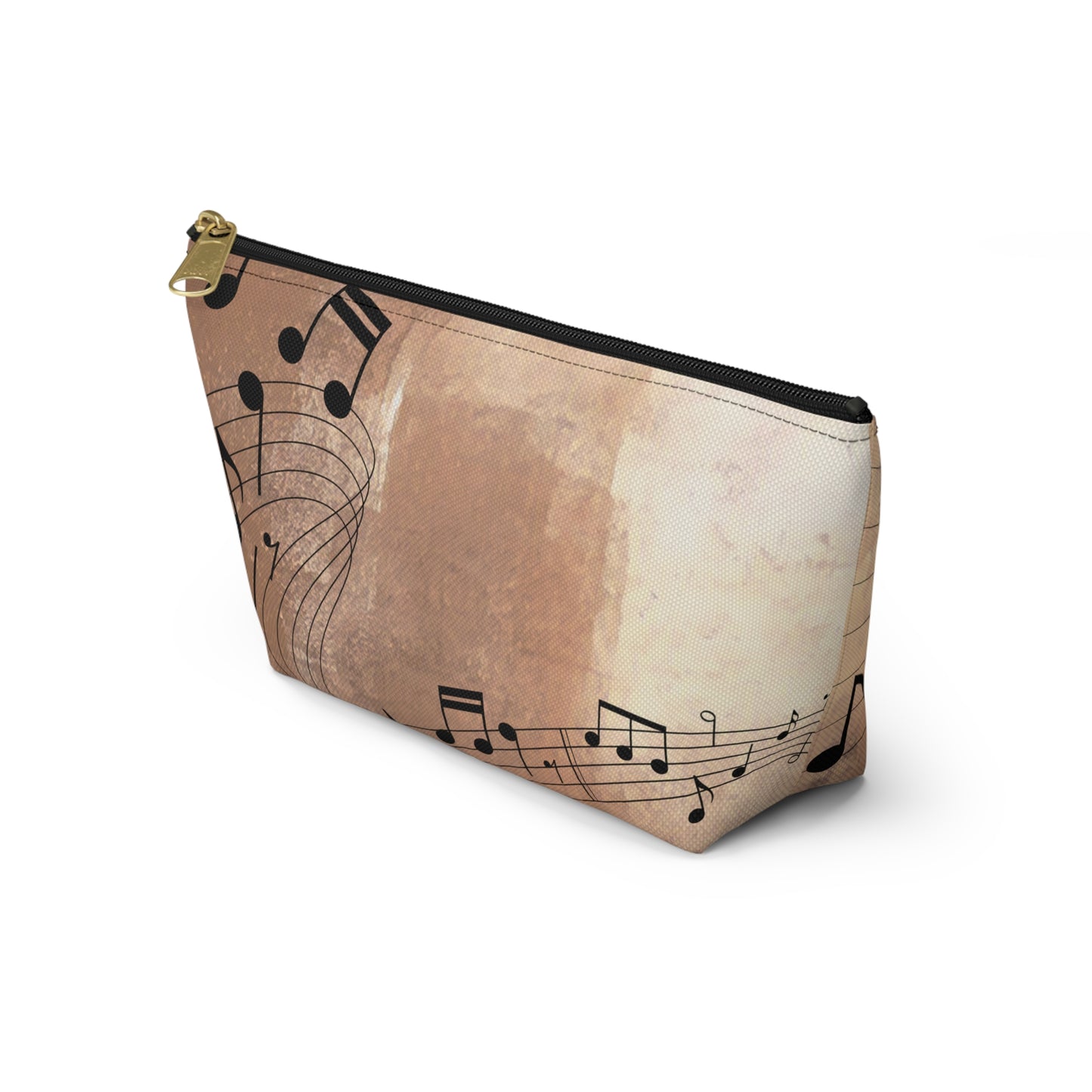 Music Notes Scuff Accessory Pouch w T-bottom