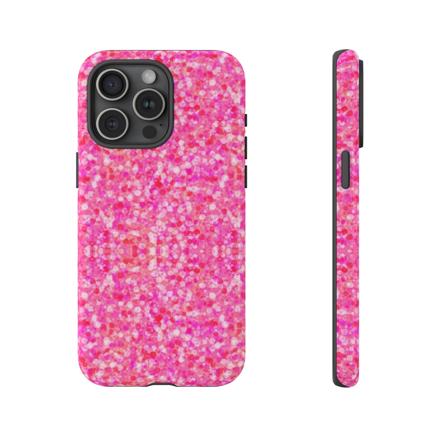 Poppin Pink iPhone Samsung Galaxy Google Pixel Tough Cases