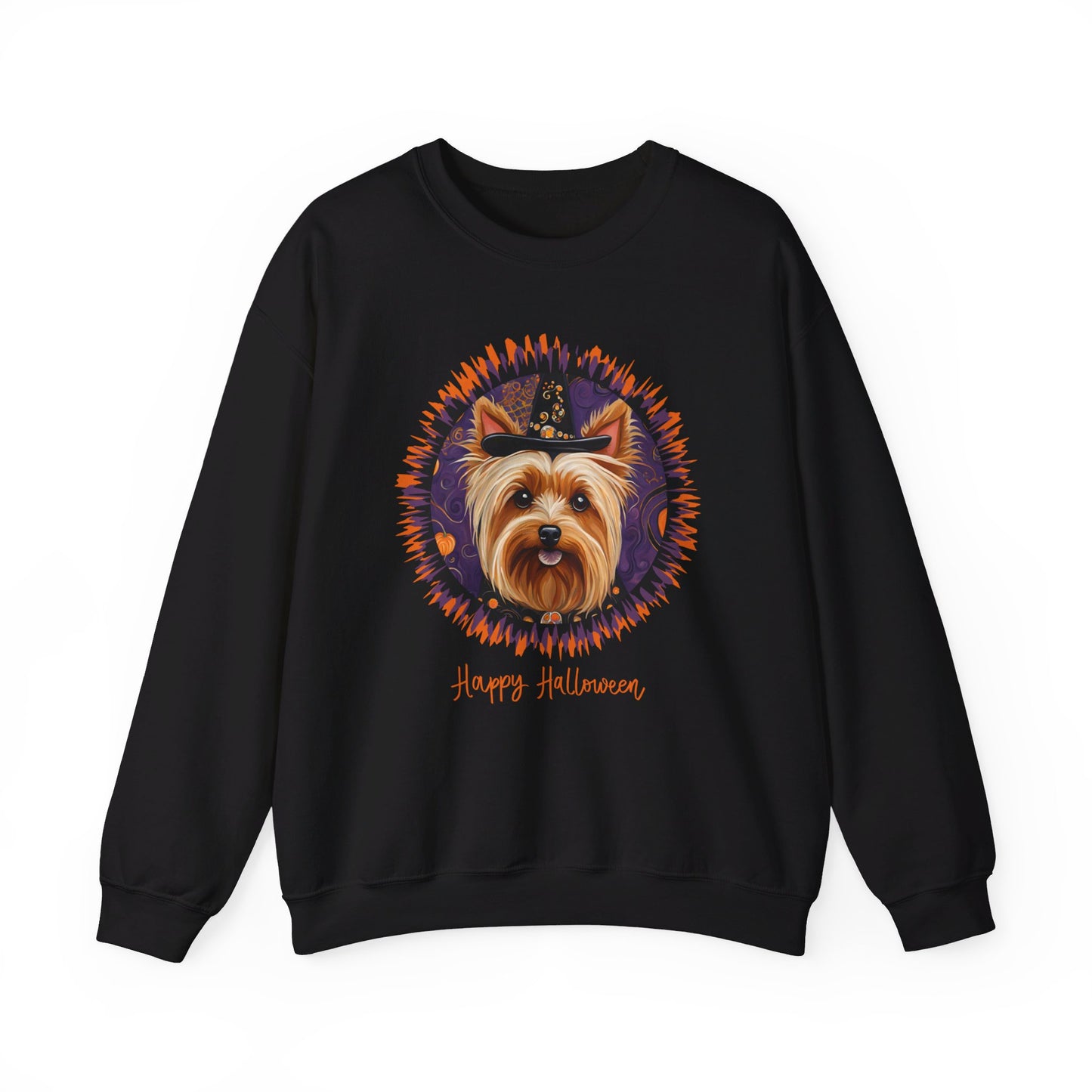 Yorkshire Terrier Halloween Unisex Heavy Blend™ Crewneck Sweatshirt