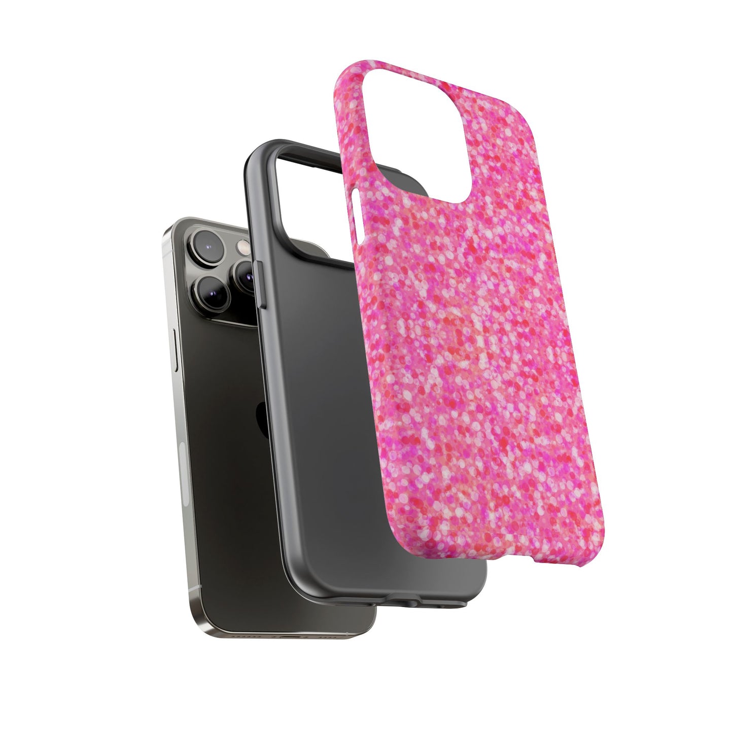 Poppin Pink iPhone Samsung Galaxy Google Pixel Tough Cases