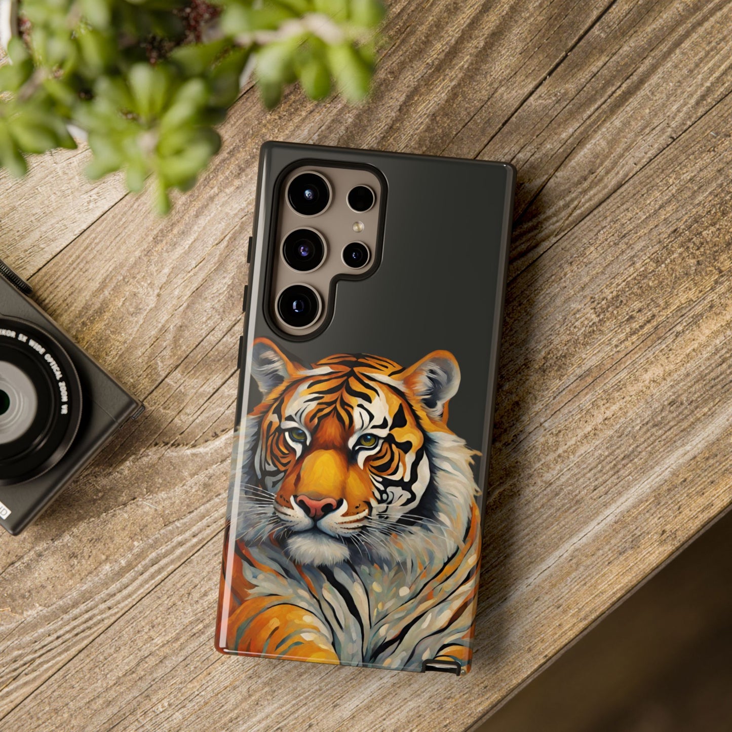 Tiger Wildlife iPhone Samsung Galaxy Google Pixel Tough Cases