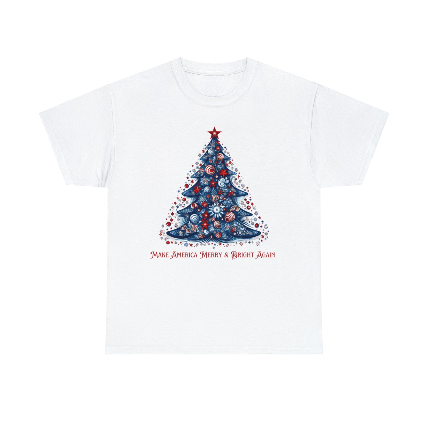 Make America Merry & Bright Again 2 Unisex Heavy Cotton Tee