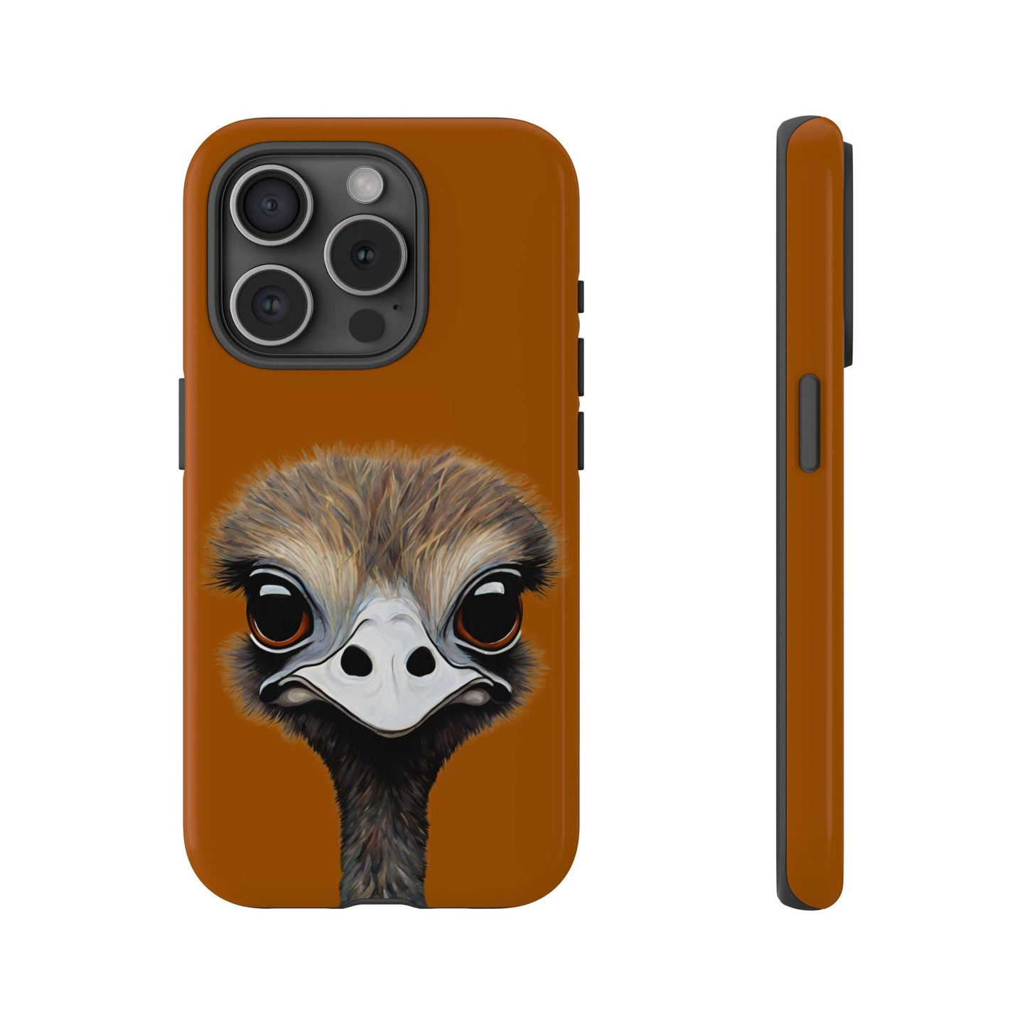 Ostrich Wildlife iPhone Samsung Galaxy Google Pixel Tough Cases