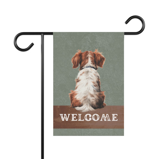 Brittany Welcome 2-Sided Garden & House Flag/Banner