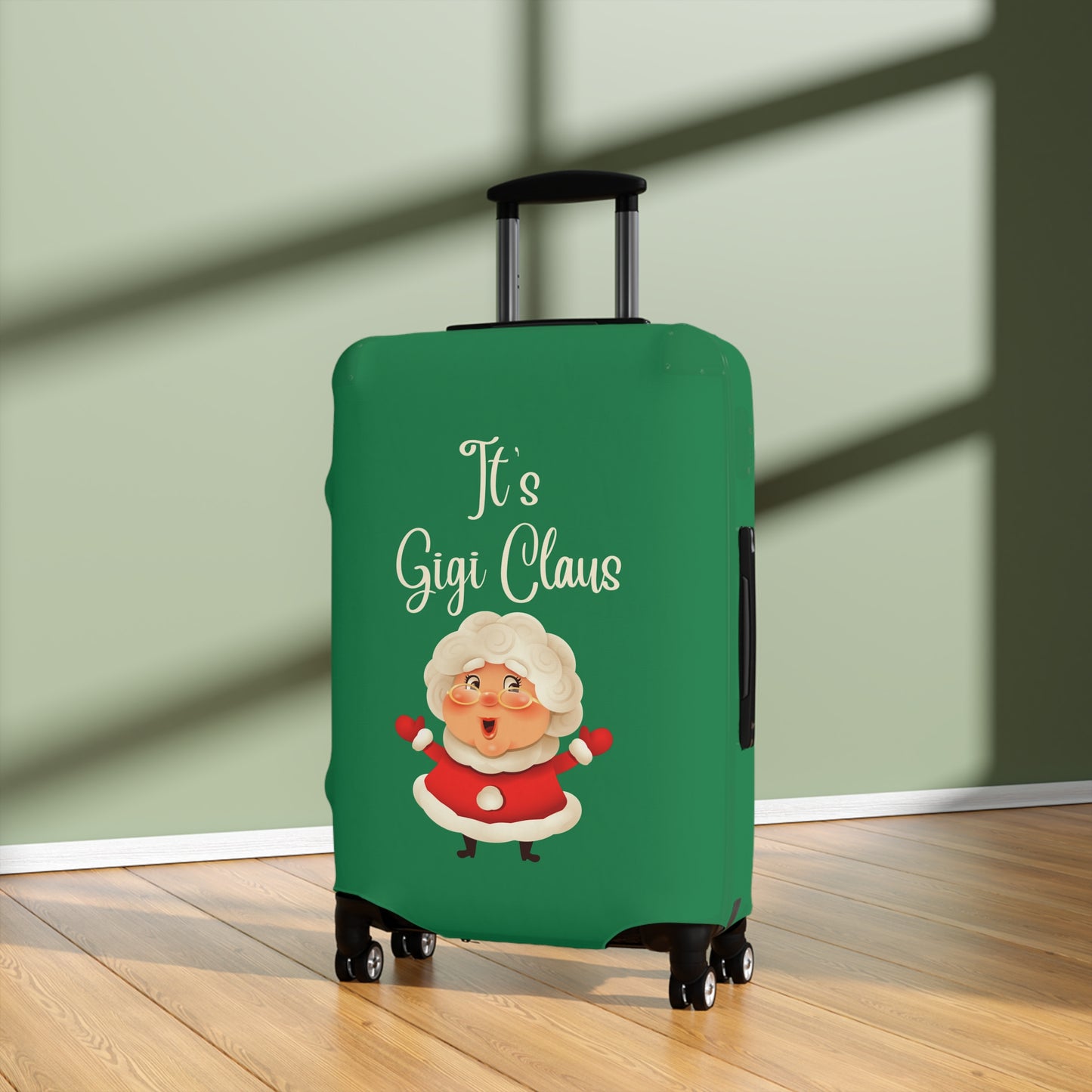 It's Gigi Claus Christmas Luggage Cover