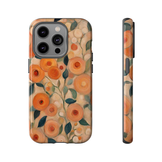 Citrus Floral iPhone Samsung Galaxy Google Pixel Tough Cases